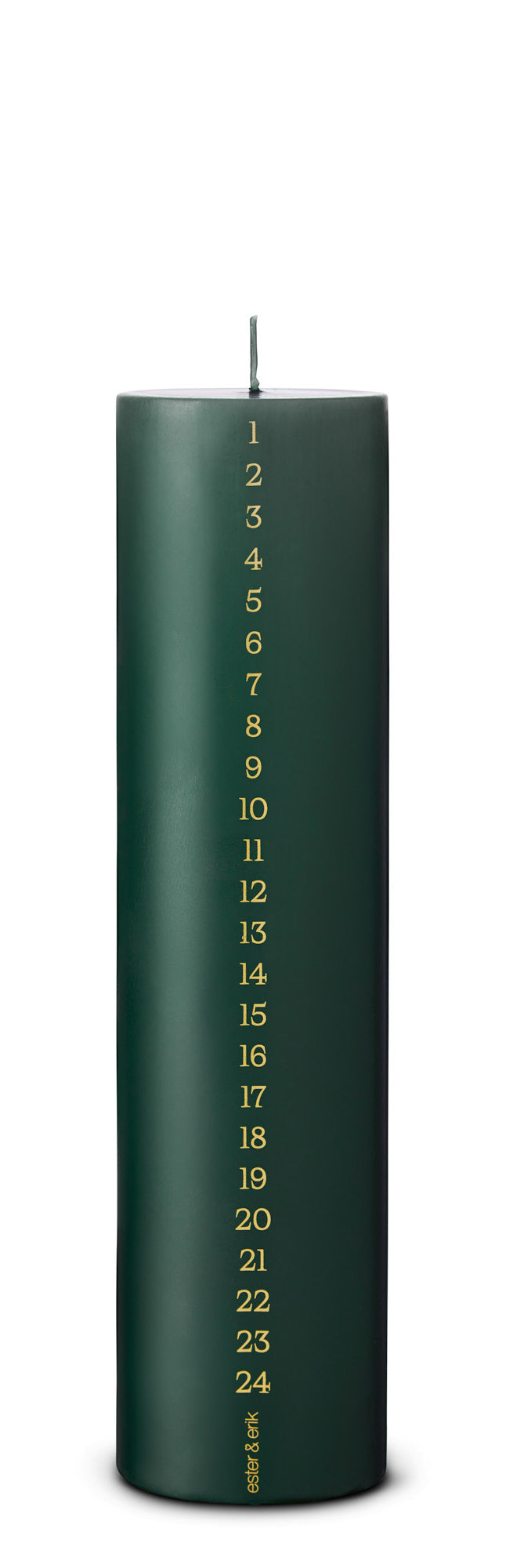 Kalenderkerze Block nobel pine