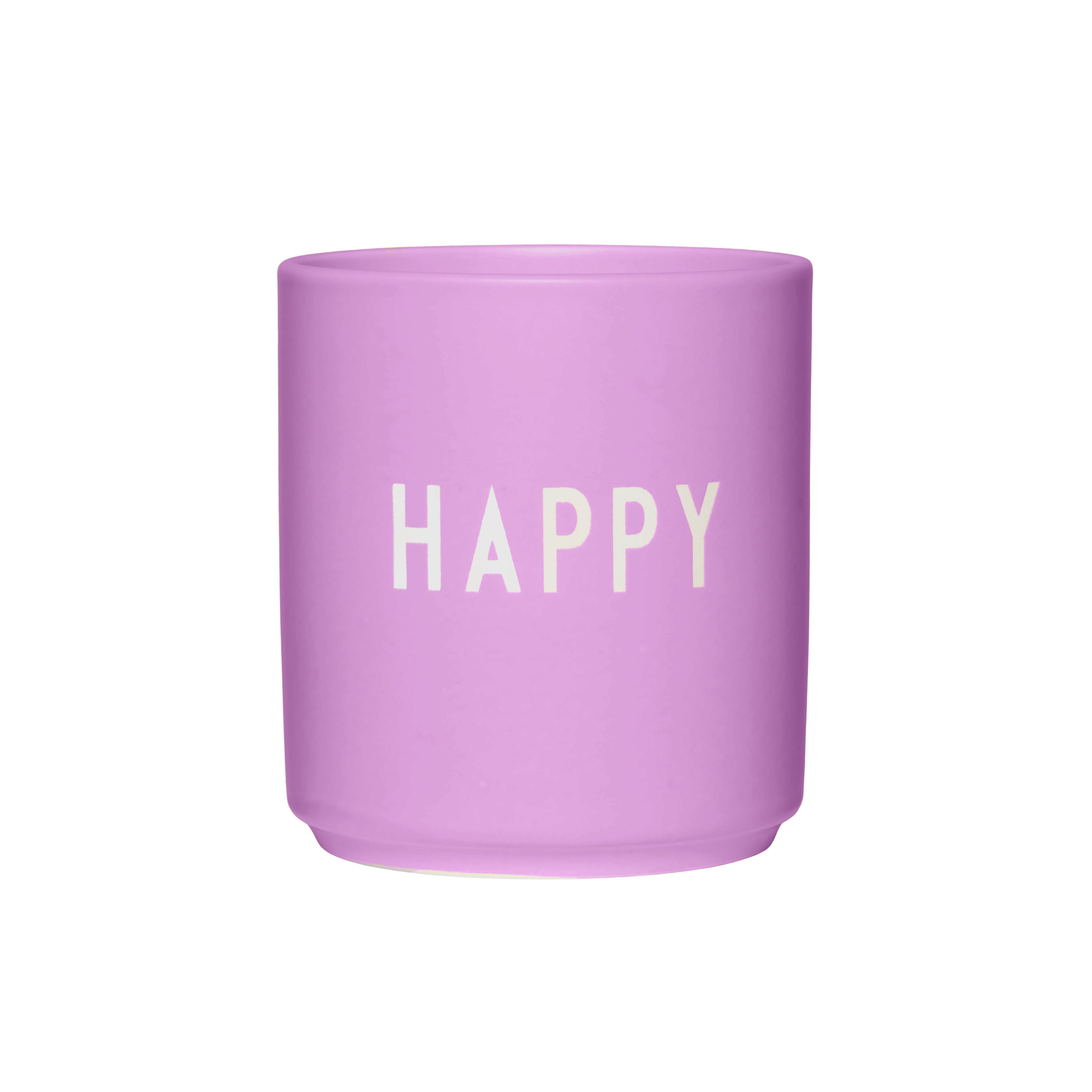 FAVOURITE Becher HAPPY flieder