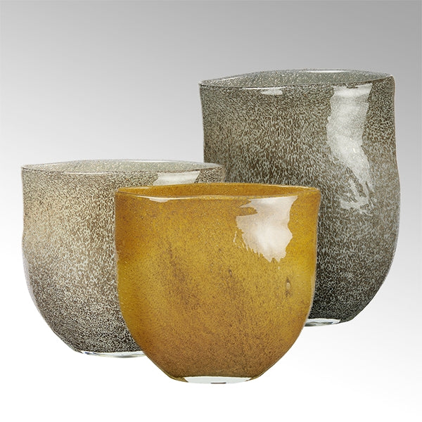 Perugino Vase anthrazit