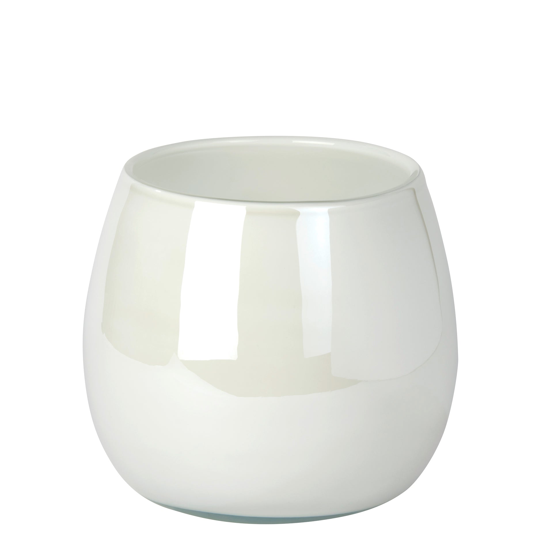 Pisano Vase mittel perlmut
