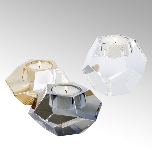 Pentaki Teelichthalter obsidian klein