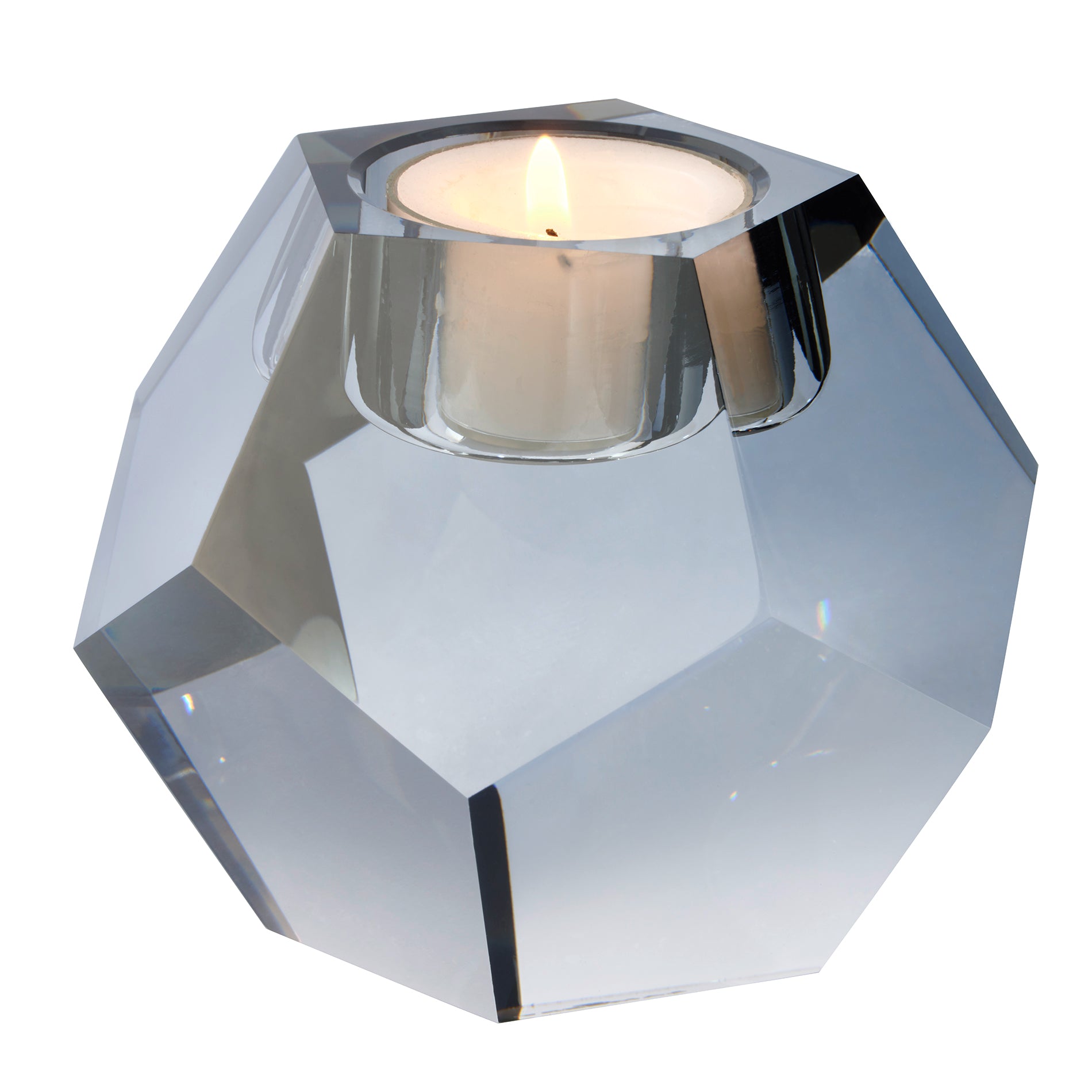 Pentaki Teelichthalter obsidian groß