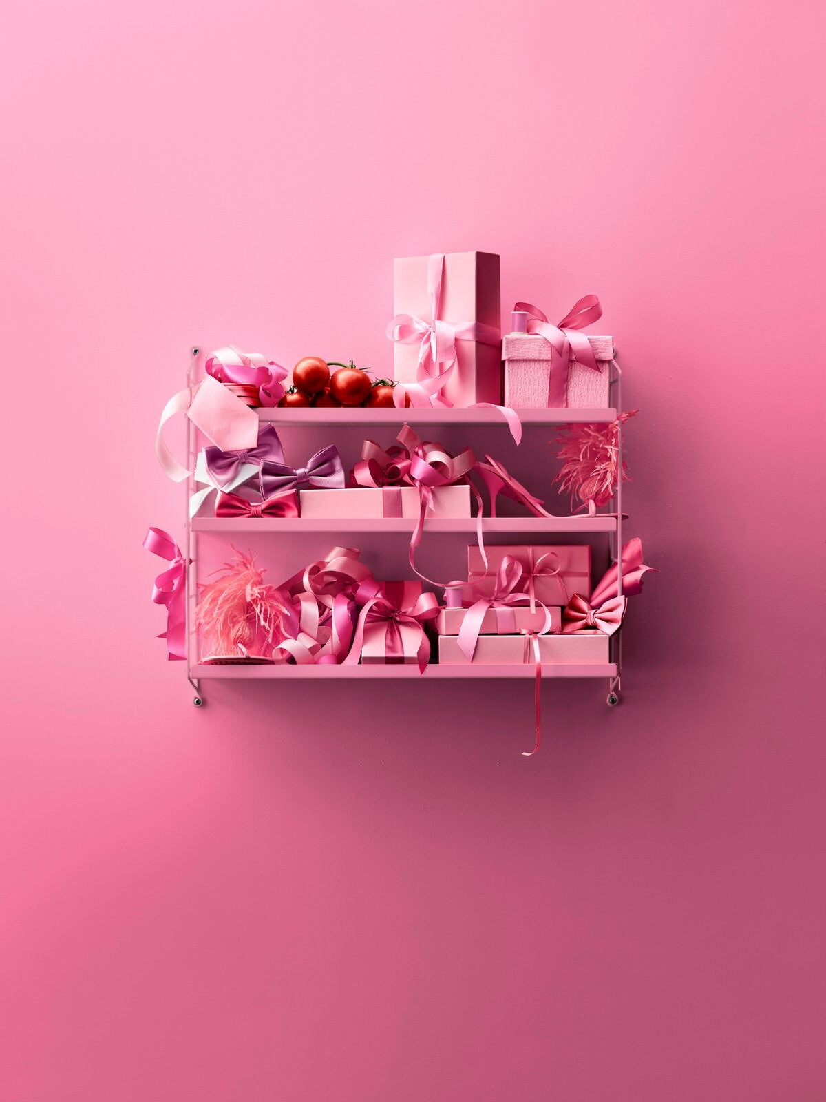 String Pocket - Fuchsia
