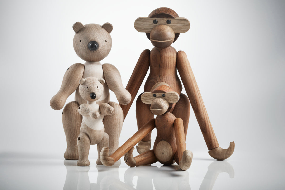Affe klein Teak/ Limba
