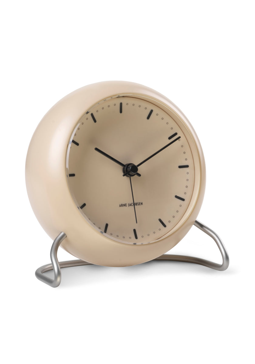 City Hall Tischuhr sandy beige