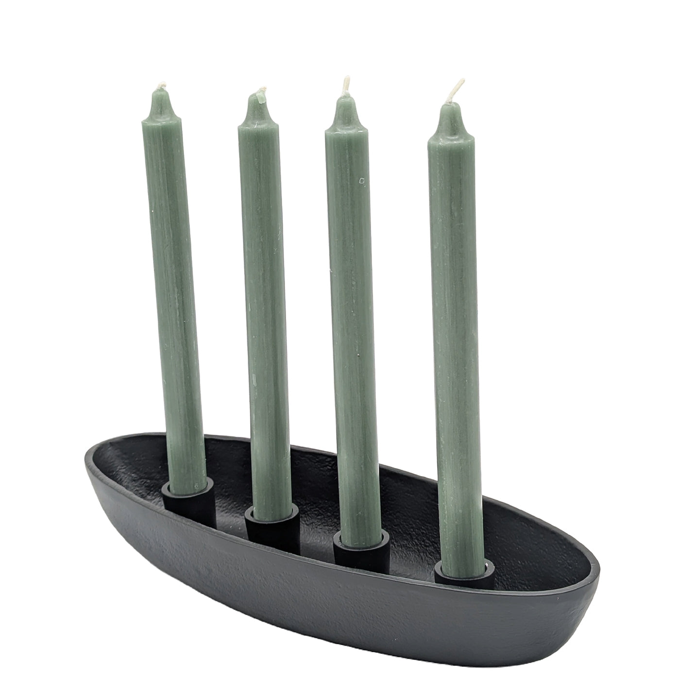 Fjella Kerzenhalter Tablett schwarz