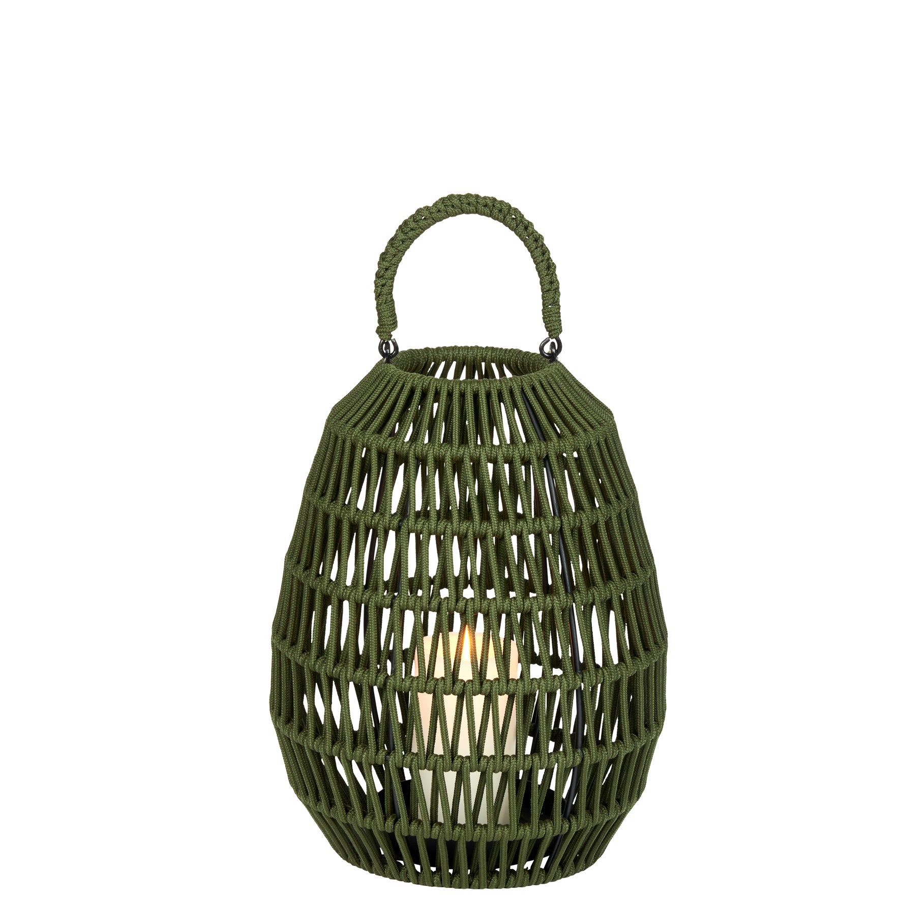 Cahaya Outdoor Laterne olive klein