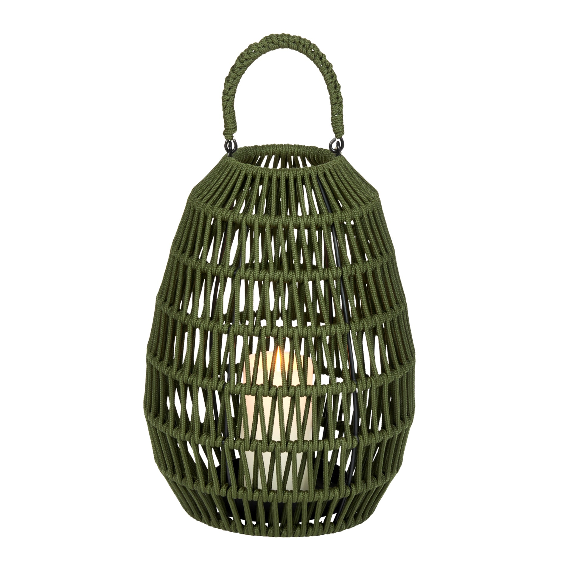 Cahaya Outdoor Laterne olive groß
