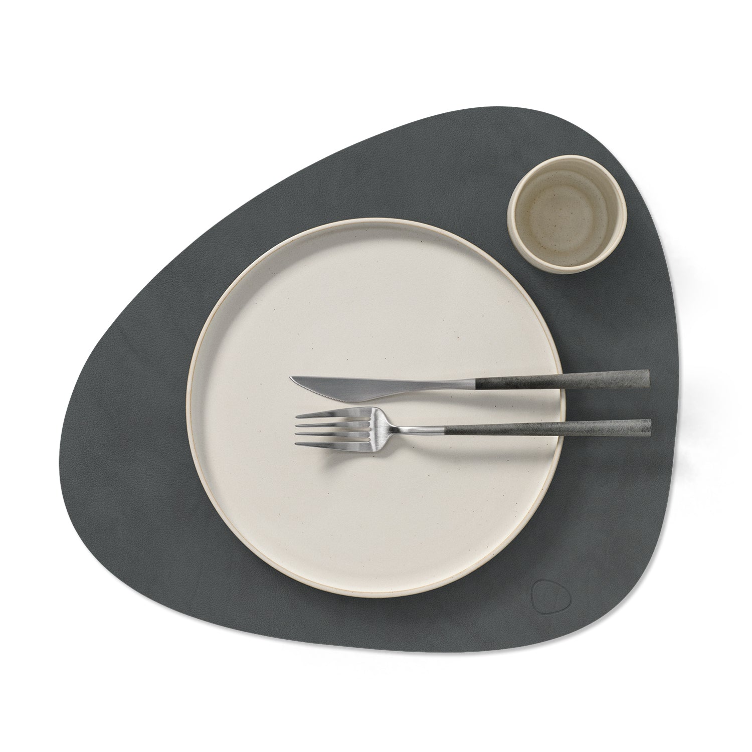 Table Mat Curve L Nupo Anthracite