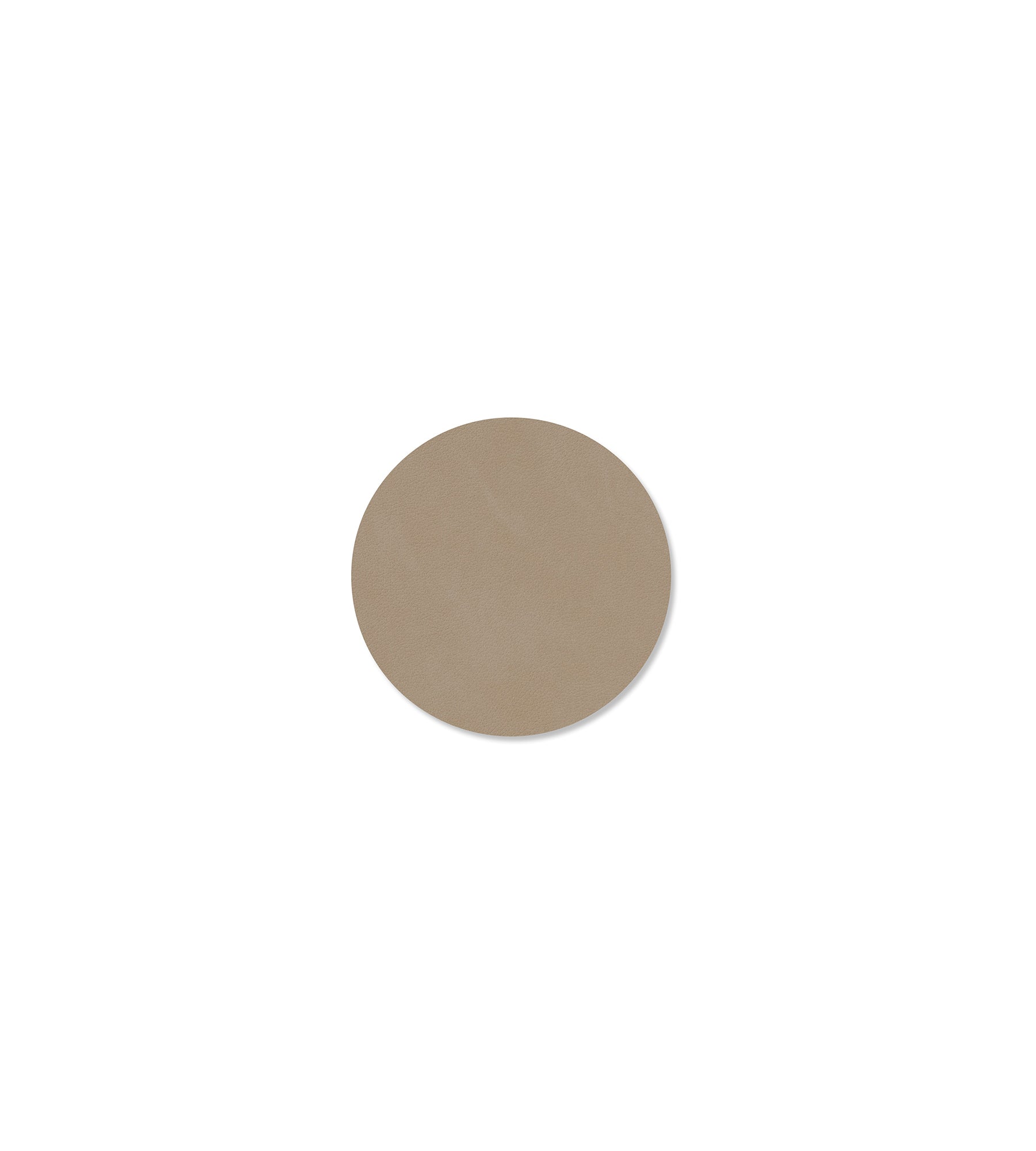 Glasuntersetzer Round Nupo Clay Brown