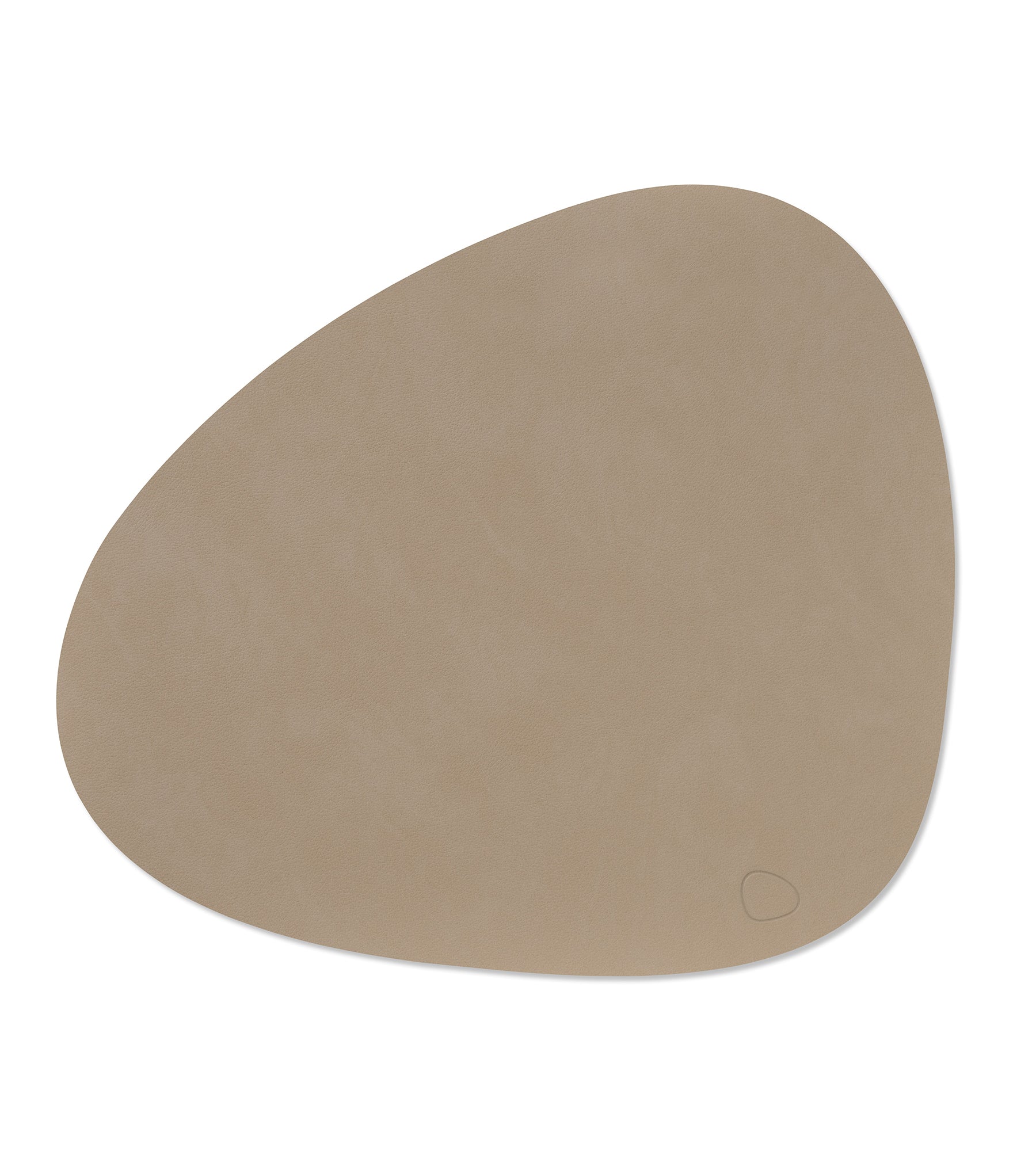 Table Mat Curve L Nupo Clay Brown