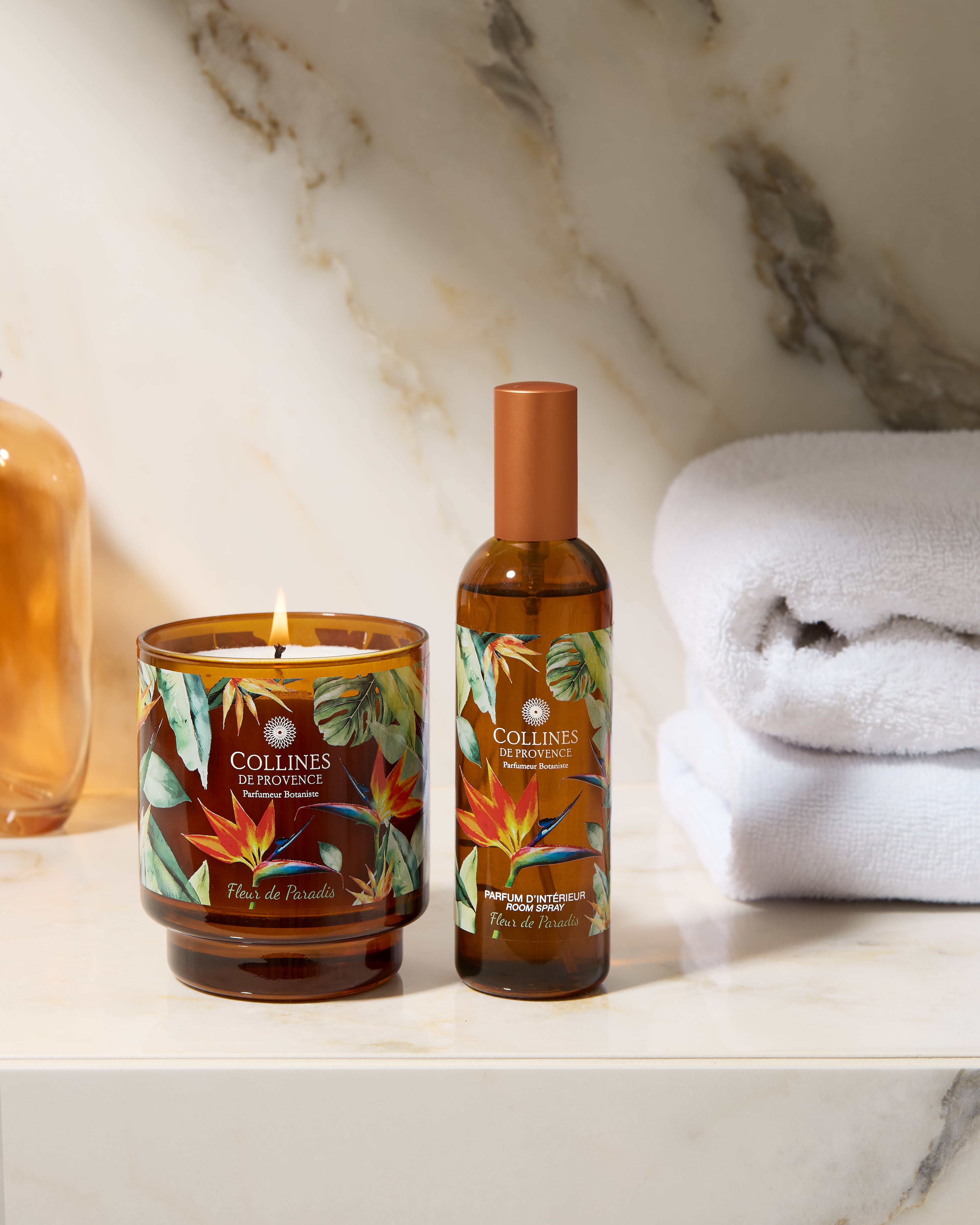 Parfümierte Kerze 220g Paradiesblume