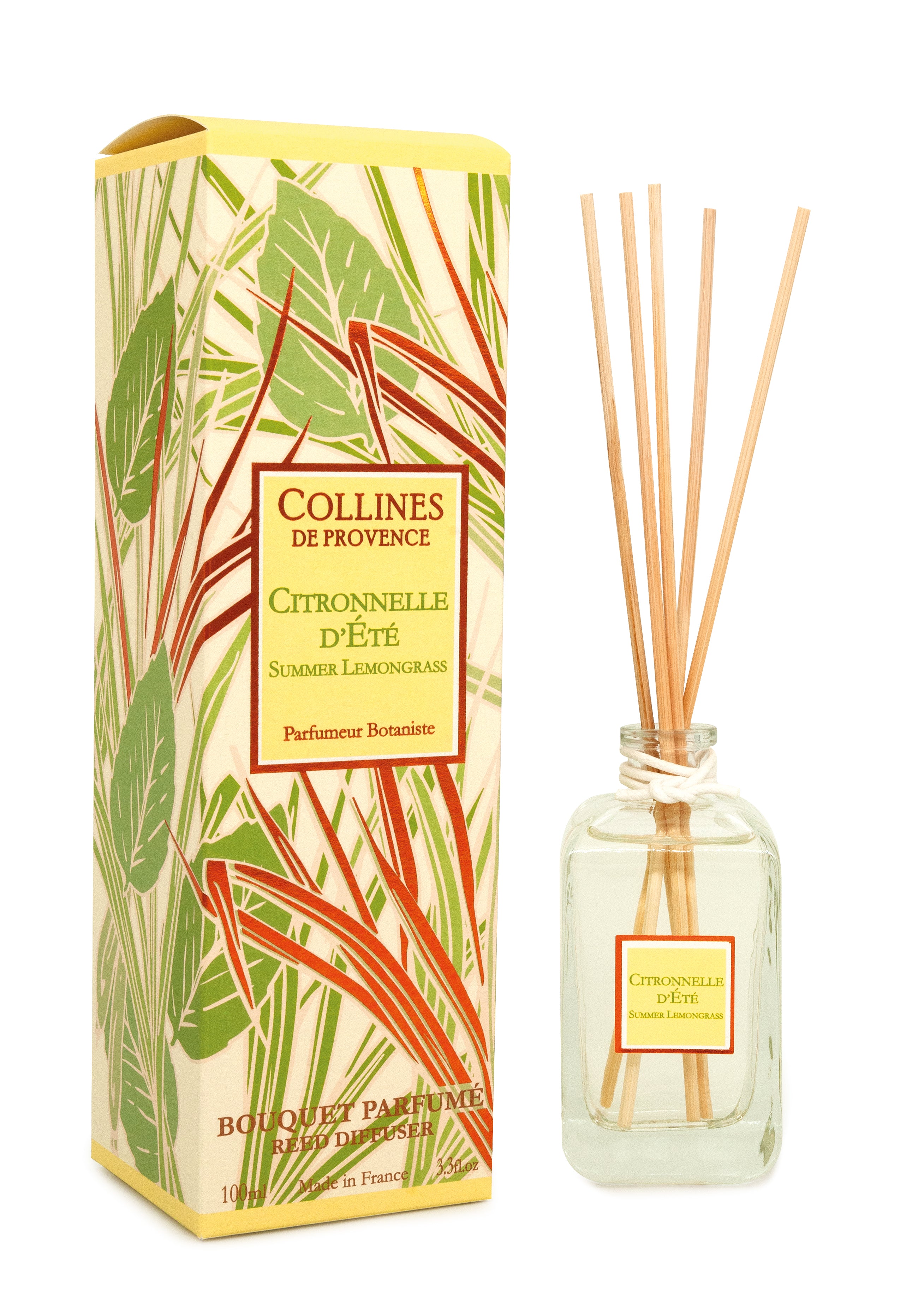 Duftstäbchen 100ml Sommer-Zitronengras