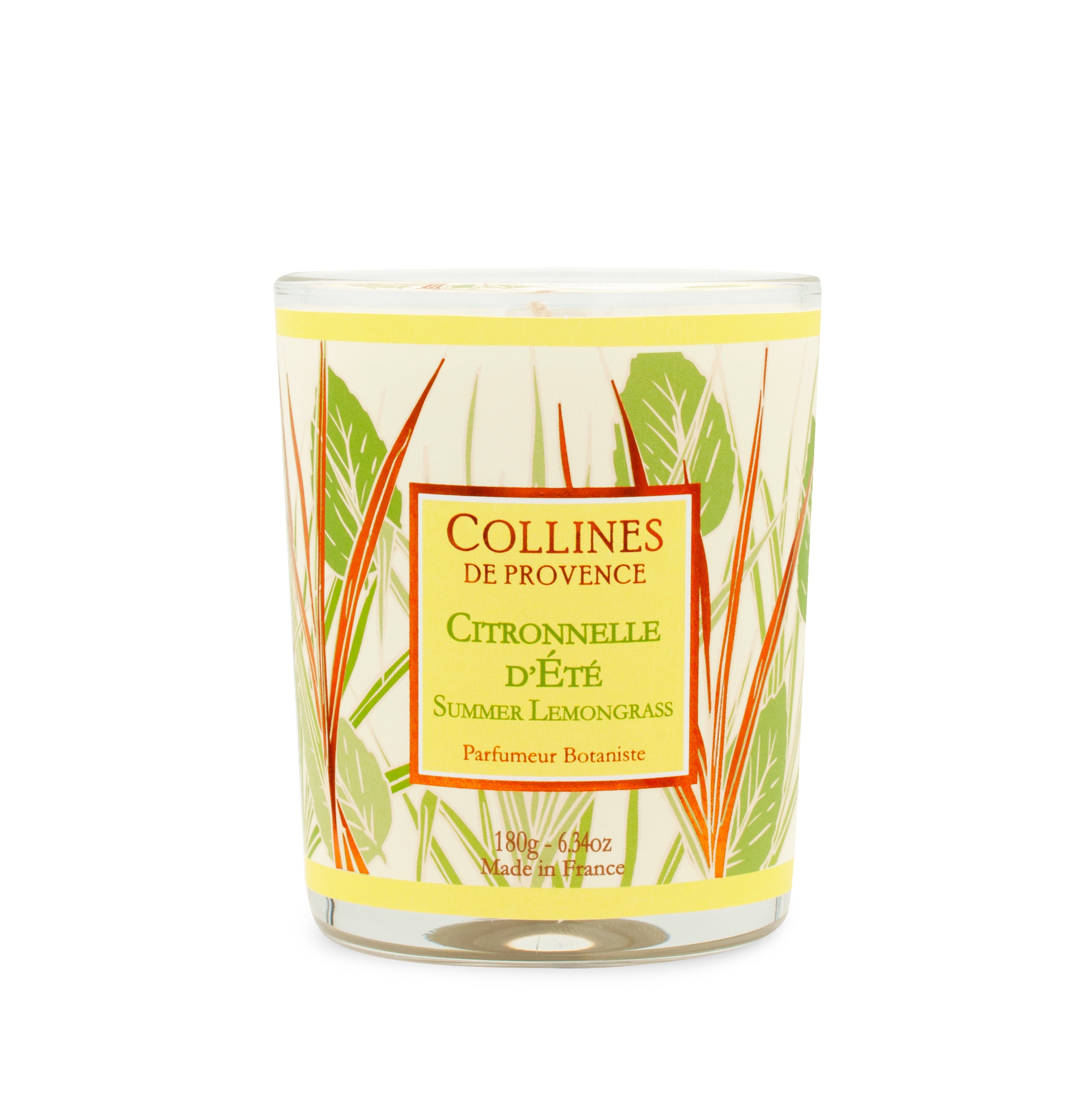 Duftkerze 180g Sommer-Zitronengras