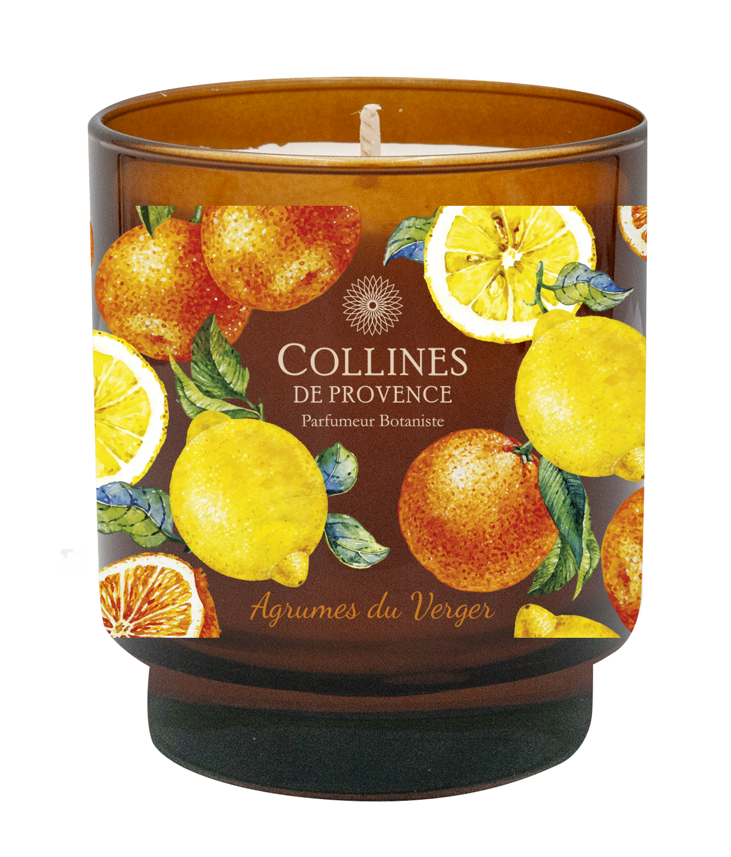 Parfümierte Kerze 220g Obstgarten-Zitrus