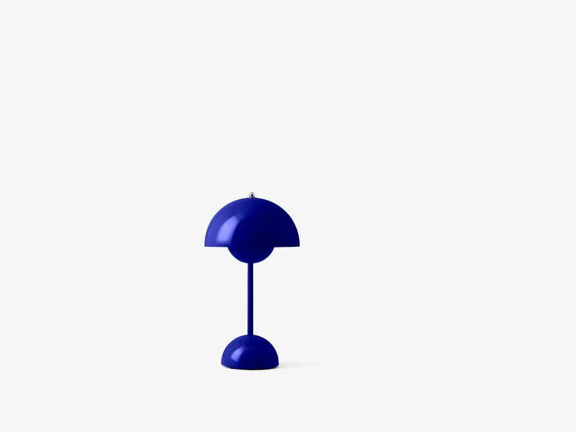 Flowerpot VP9 Cobalt Blue