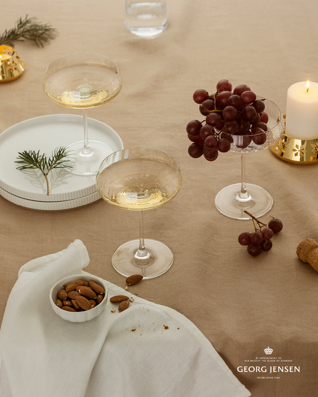 BERNADOTTE Cocktail-Coupe-Glas, 2 Stück