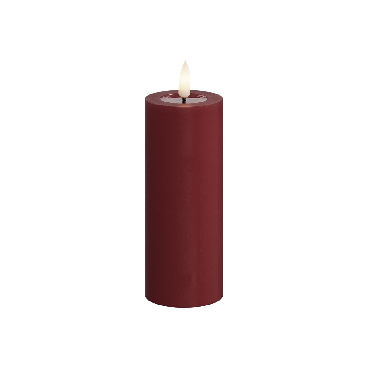 LED-Stumpenkerze real flame klein