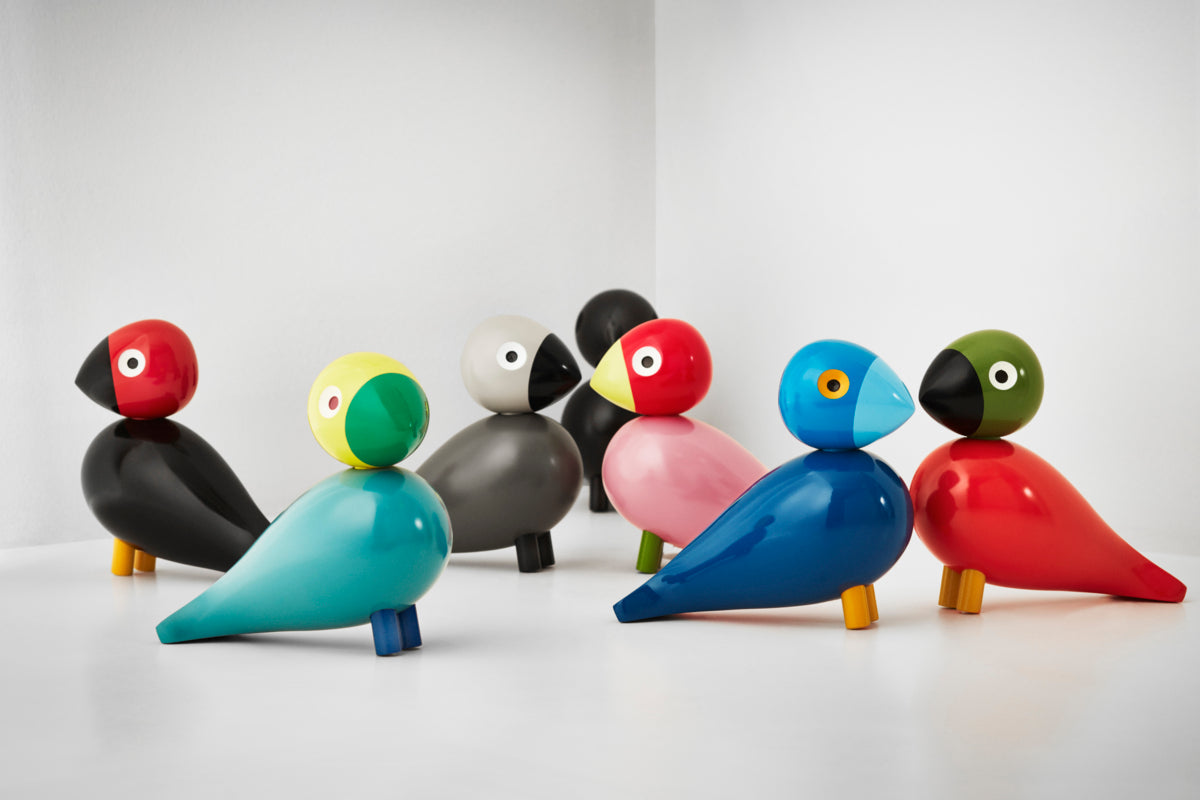 Singvogel Ruth rosarot/rot