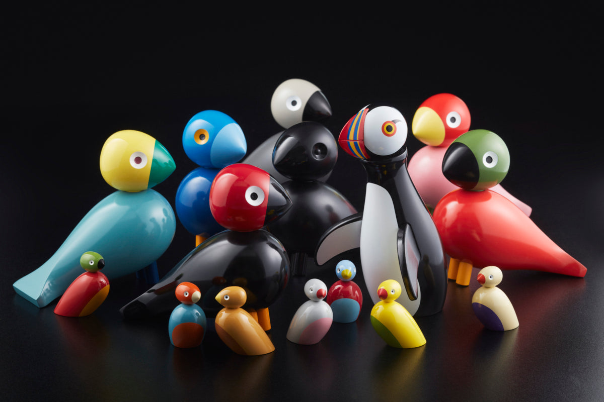 Singvogel Ruth rosarot/rot