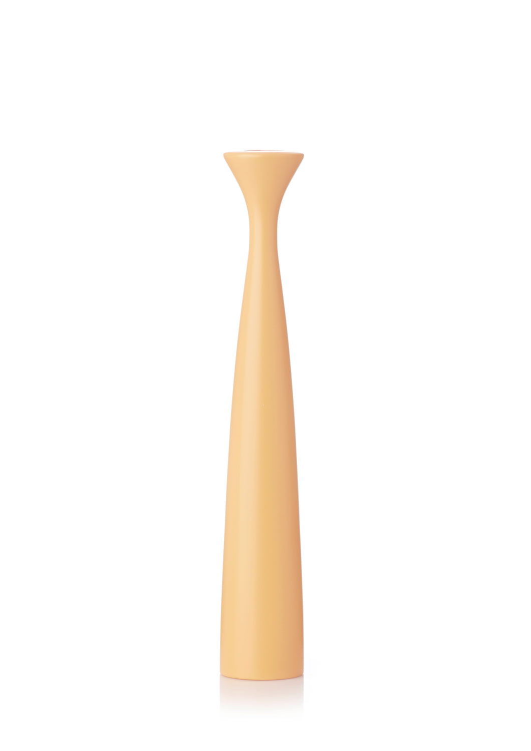 Kerzenhalter Rose gelb