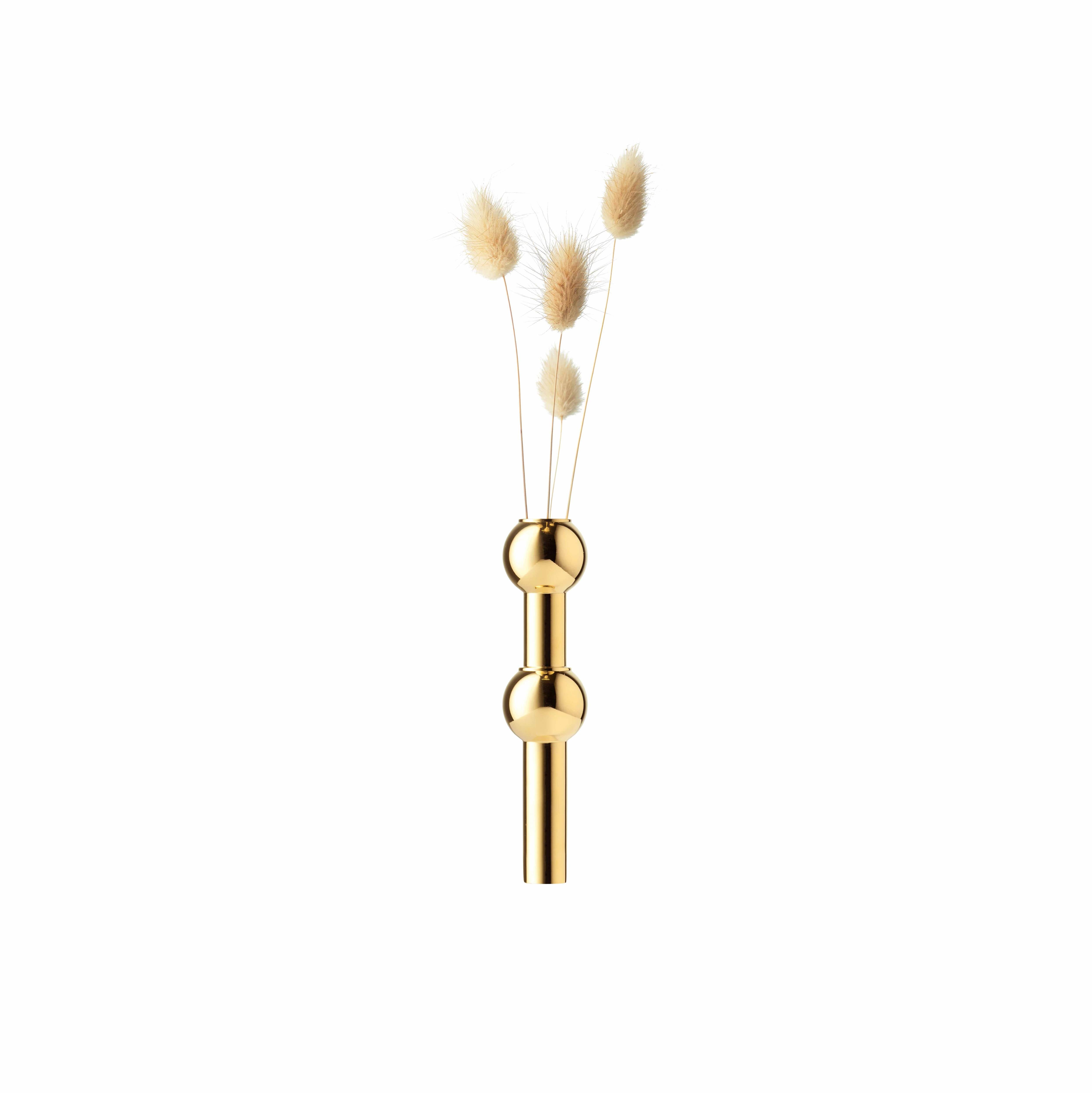 Stoff Nagel Vase