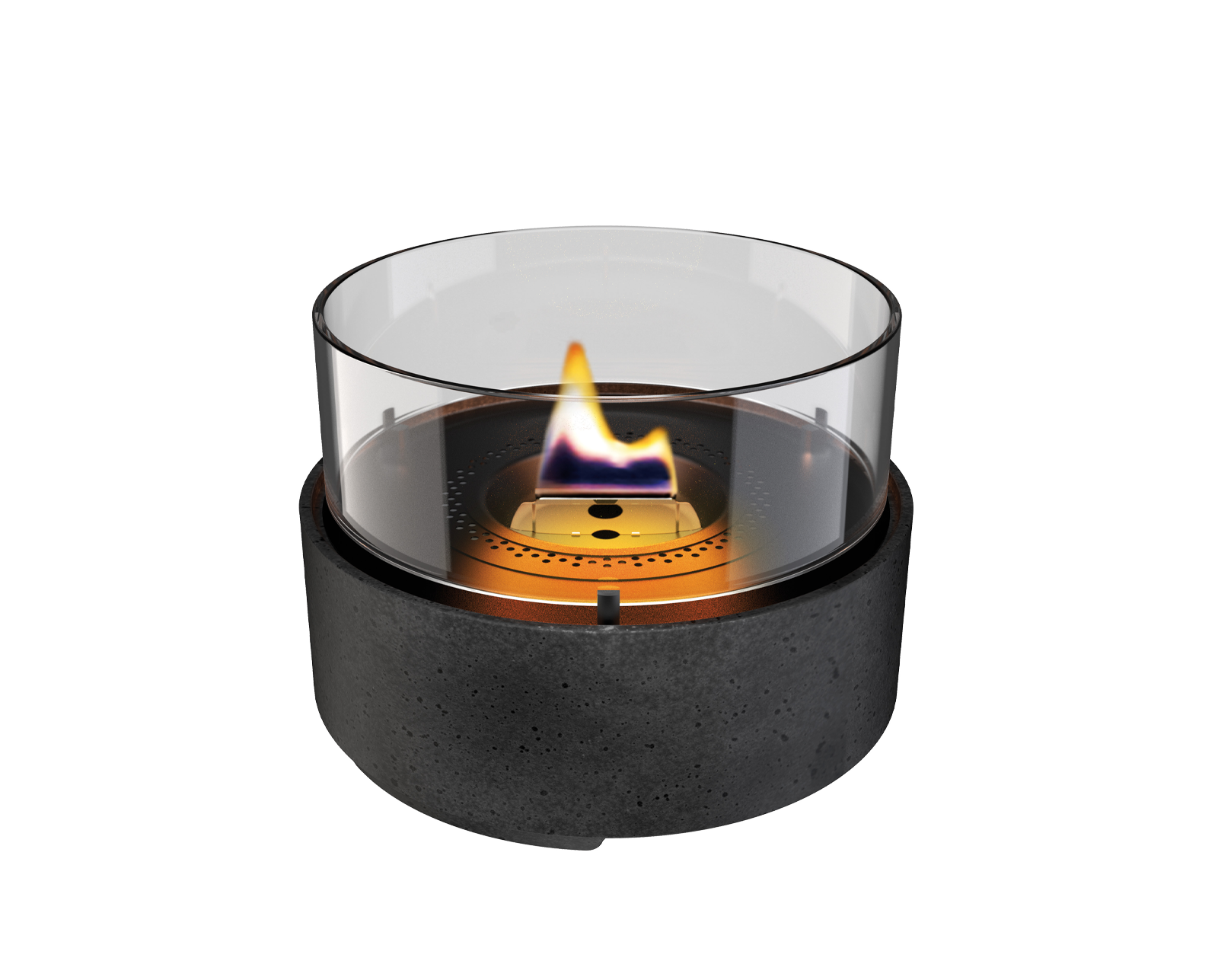 Tischfeuer Café 18 Lava black