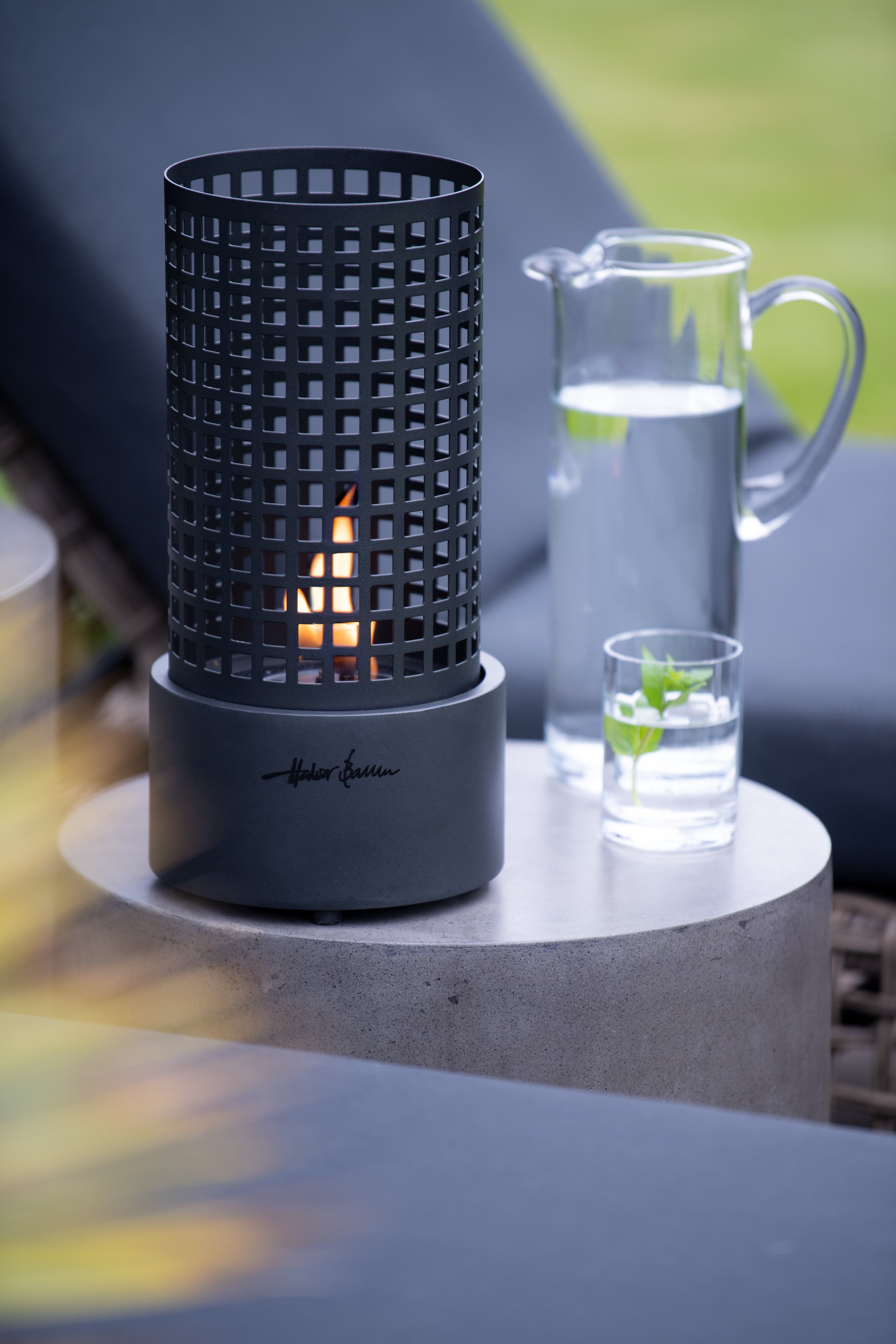 Tischfeuer Camps Bay Black