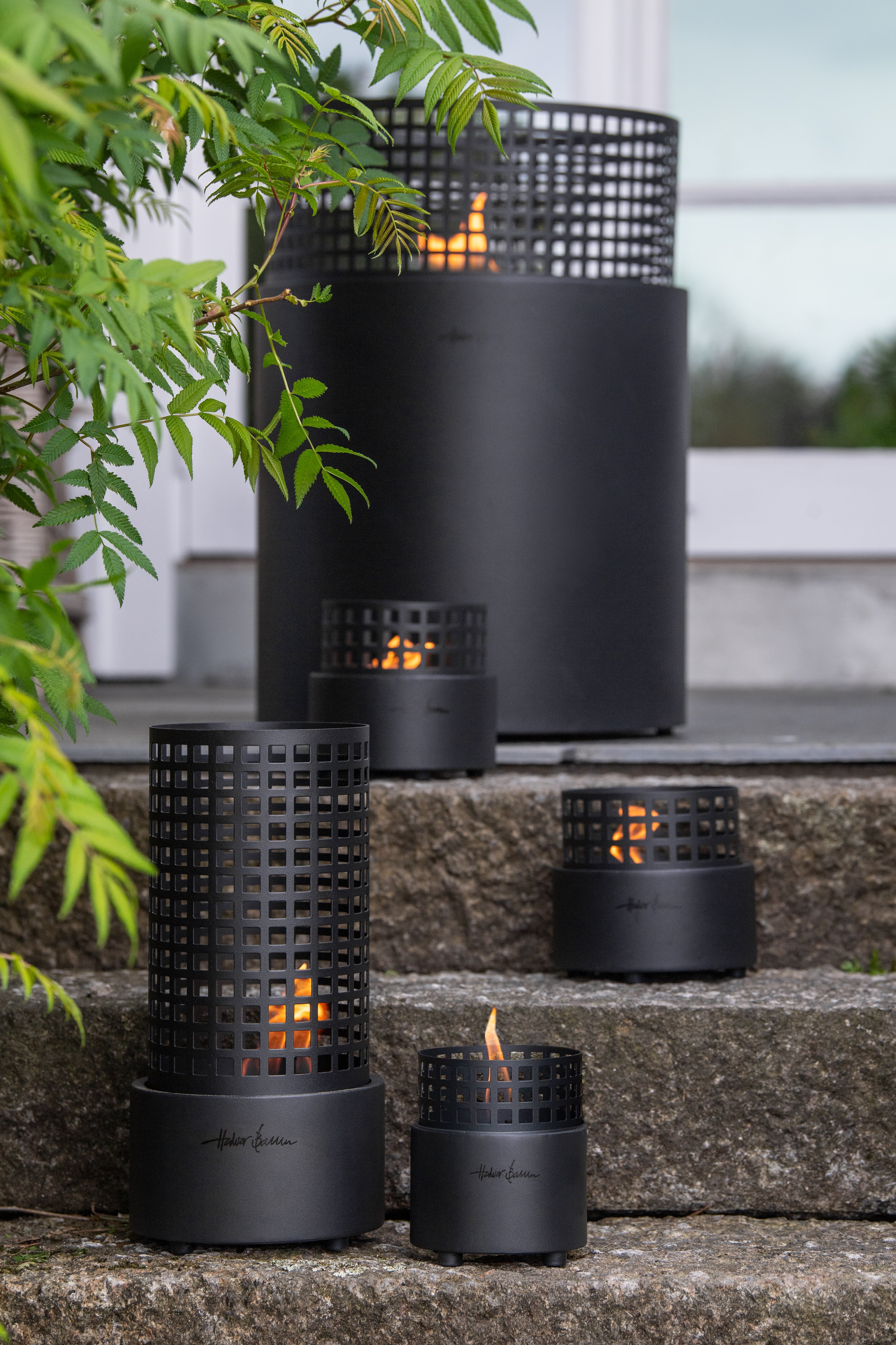 Tischfeuer Camps Bay Black