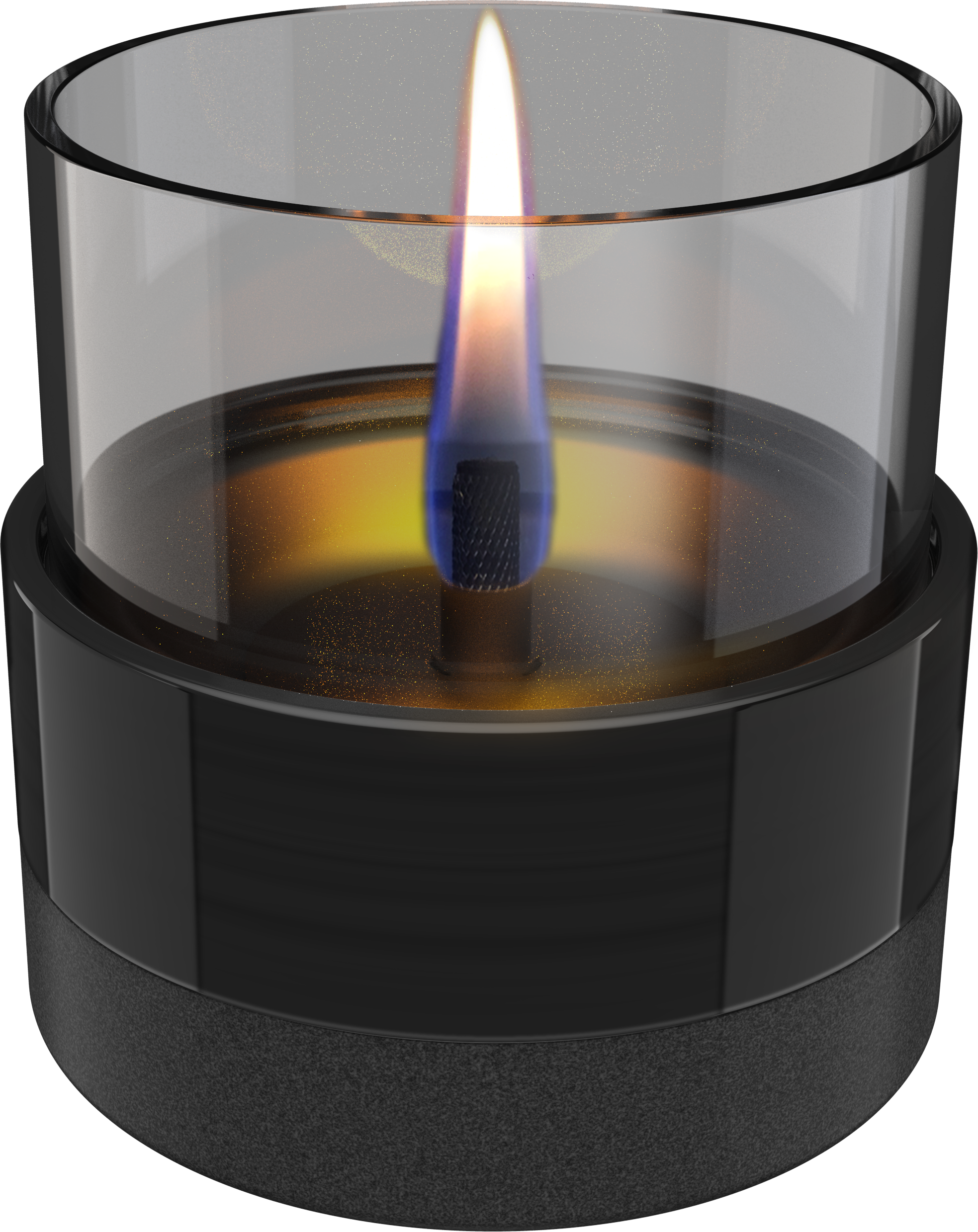 Tischfeuer Rosie 10 Black Smoke