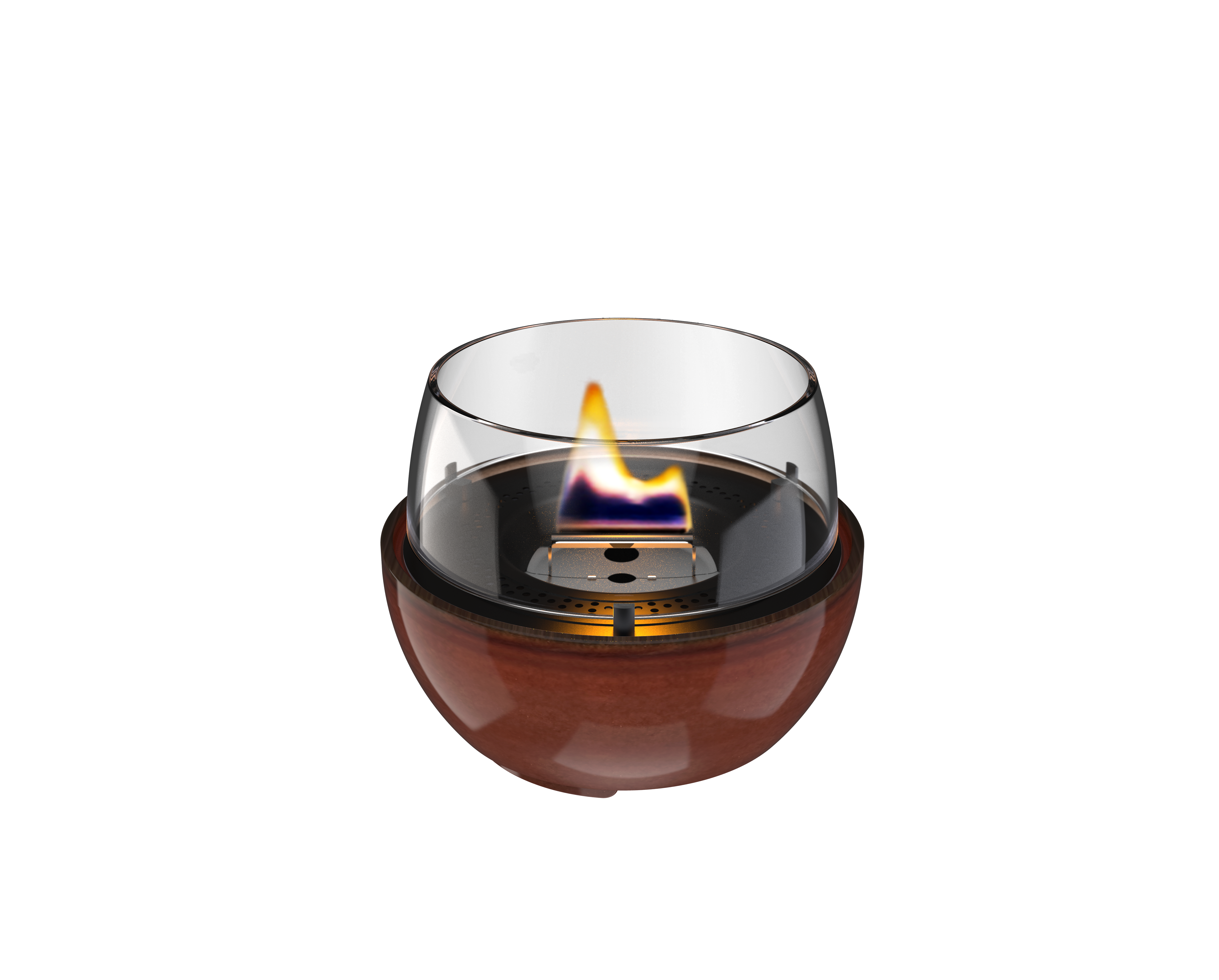 Tischfeuer Tulip 14 Reactive Glaze Amber