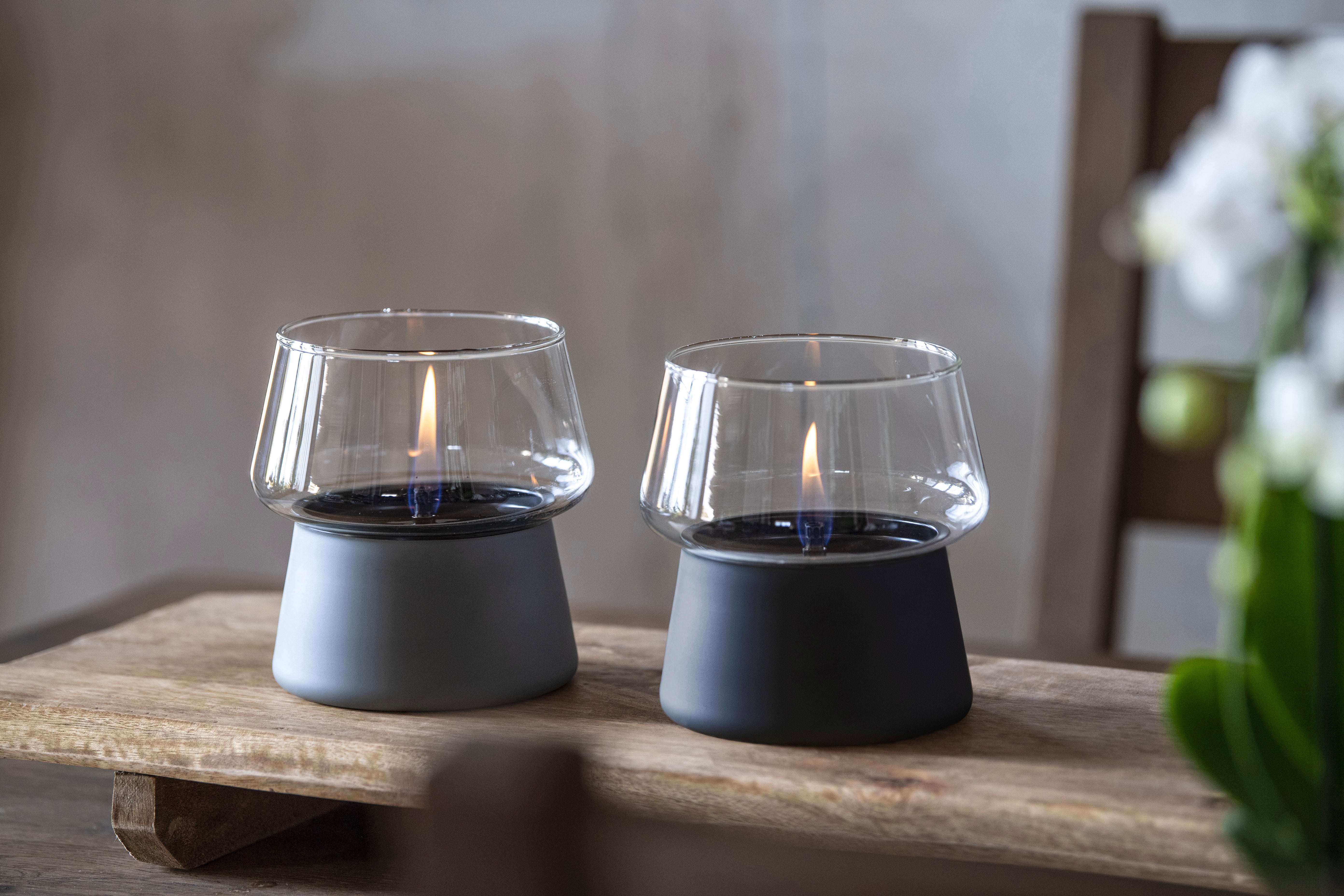 Tischfeuer Amaryllis 10 black