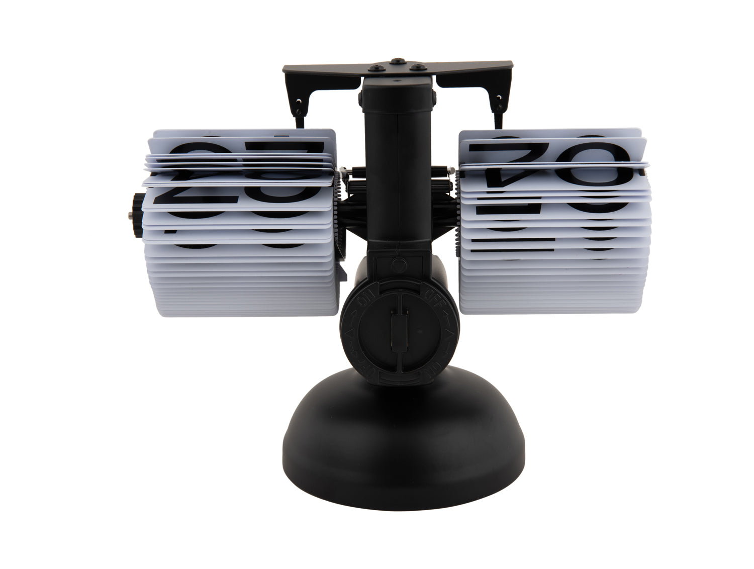 Tischuhr Small Flip schwarz