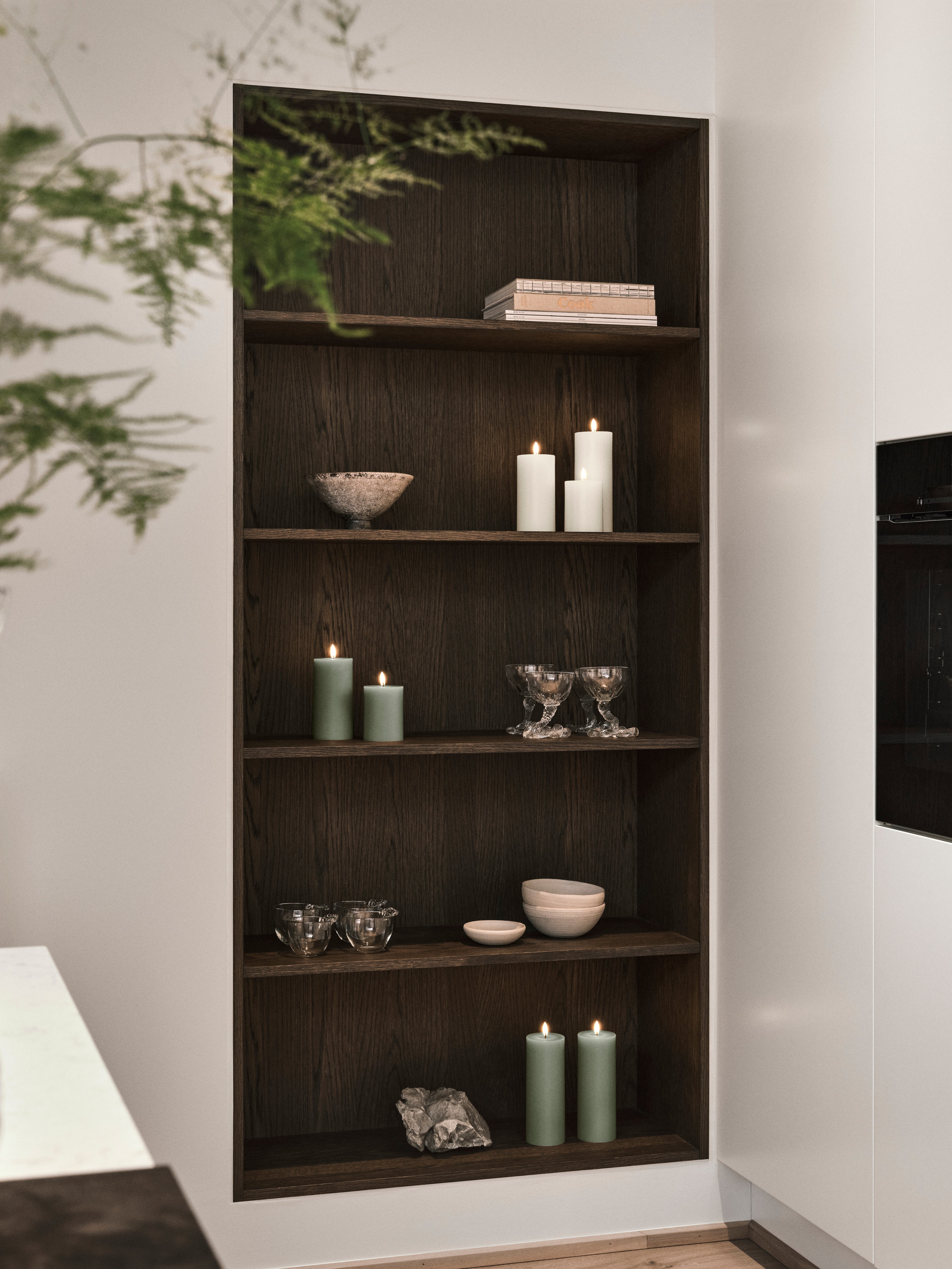 LED-Stumpenkerze groß