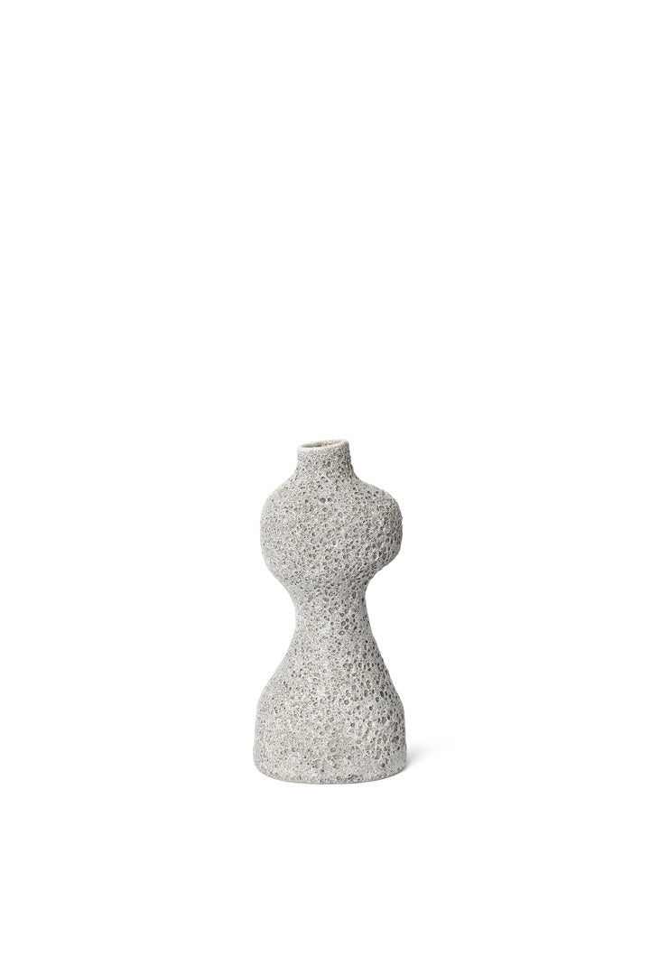 Yara Vase - mittel - Grau