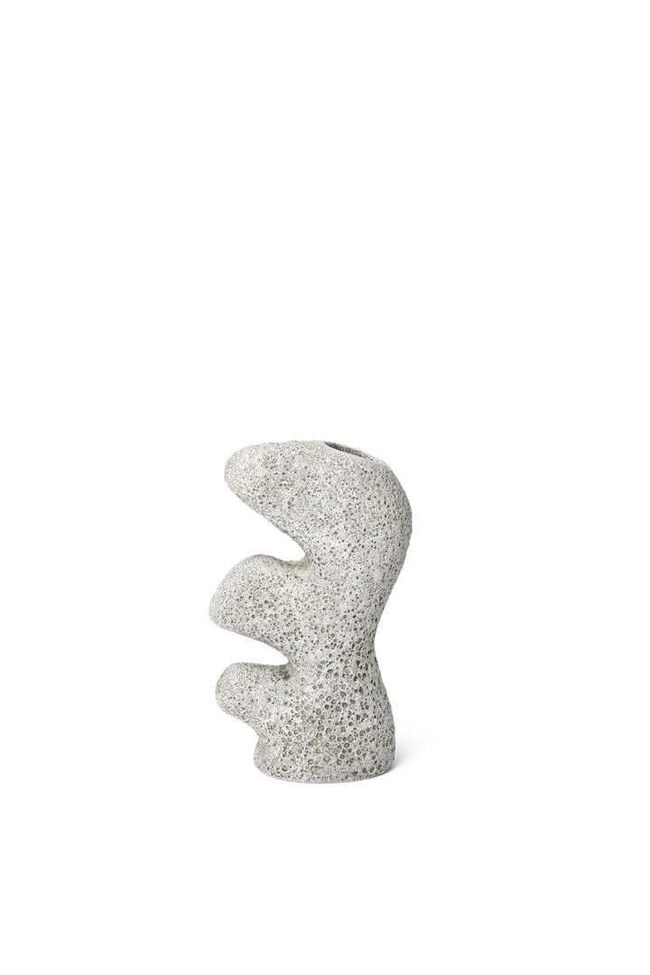 Yara Vase - klein - Grau