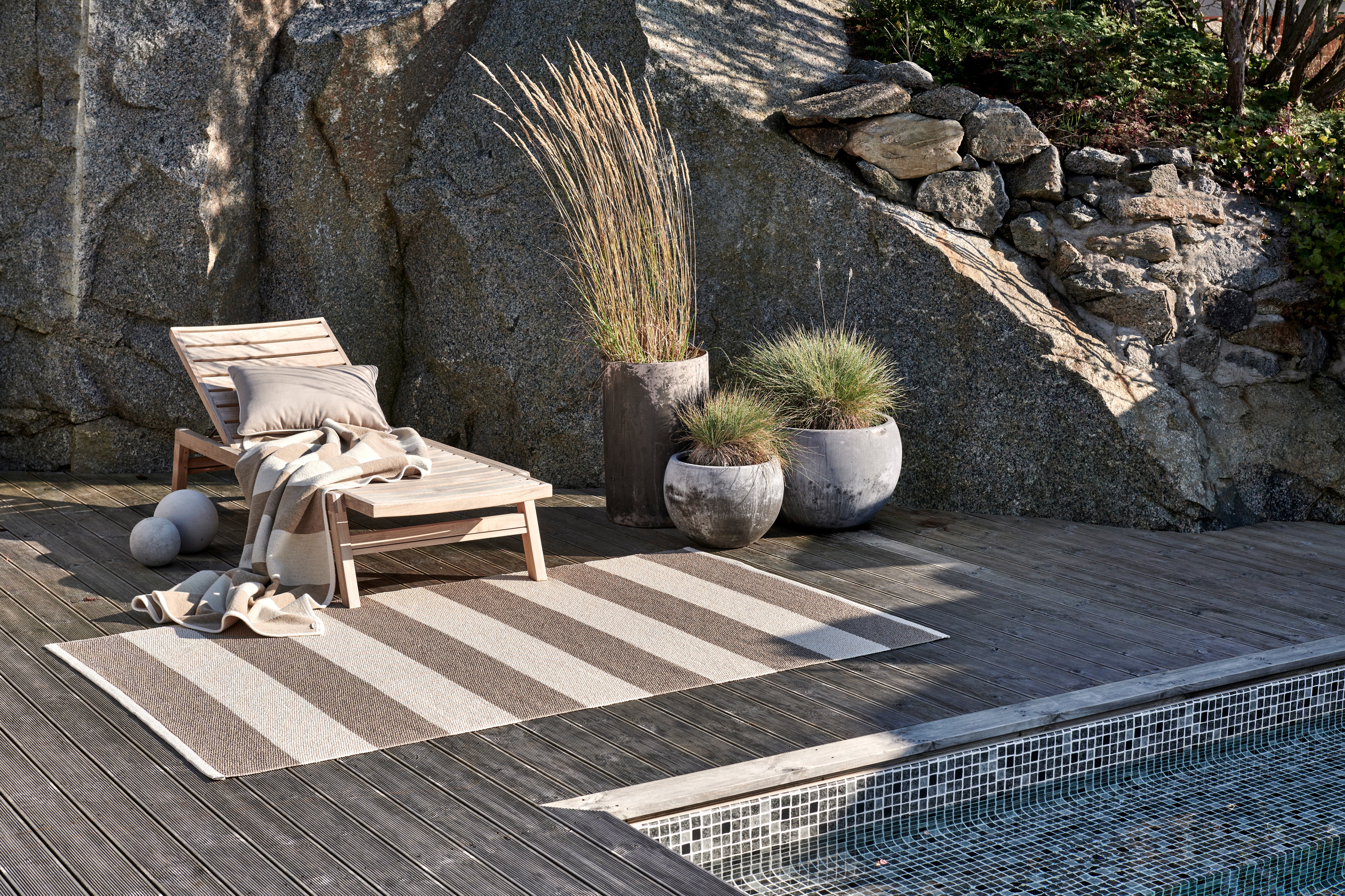 Teppich Bob 70x150cm mud/vanilla