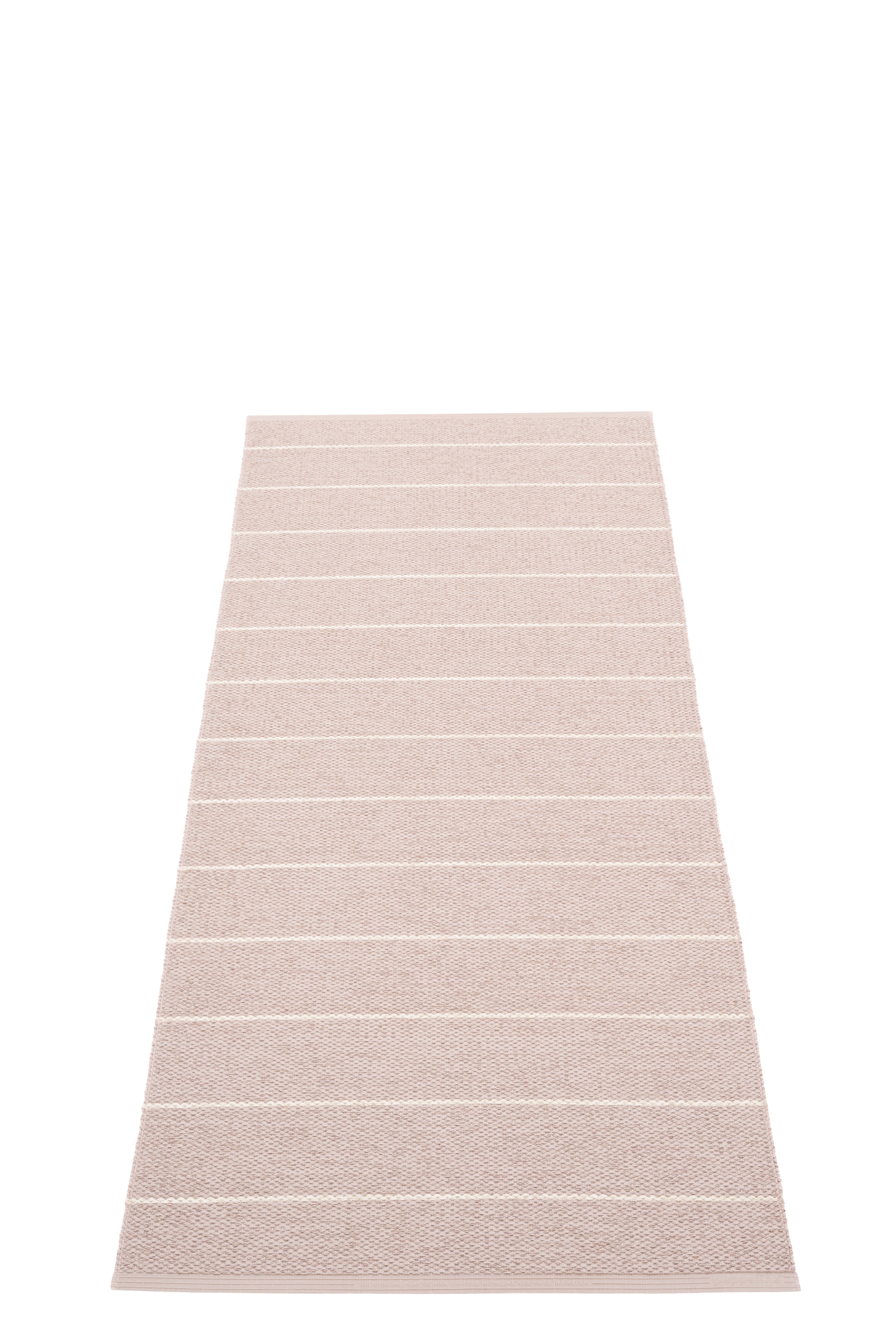 Teppich Carl 70x180cm pale rose/ pearl pink zweiseitig