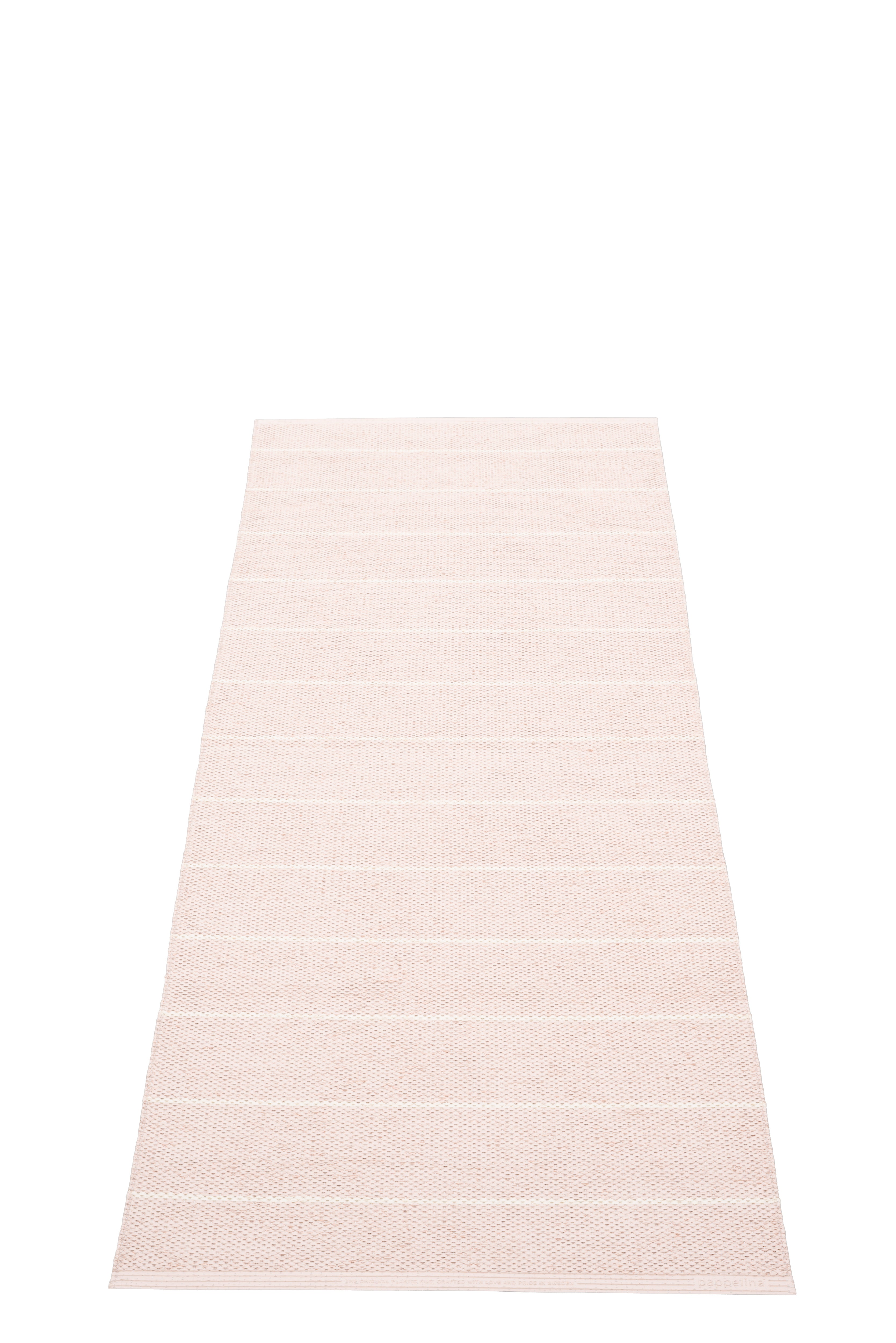 Teppich Carl 70x180cm pale rose/ pearl pink zweiseitig