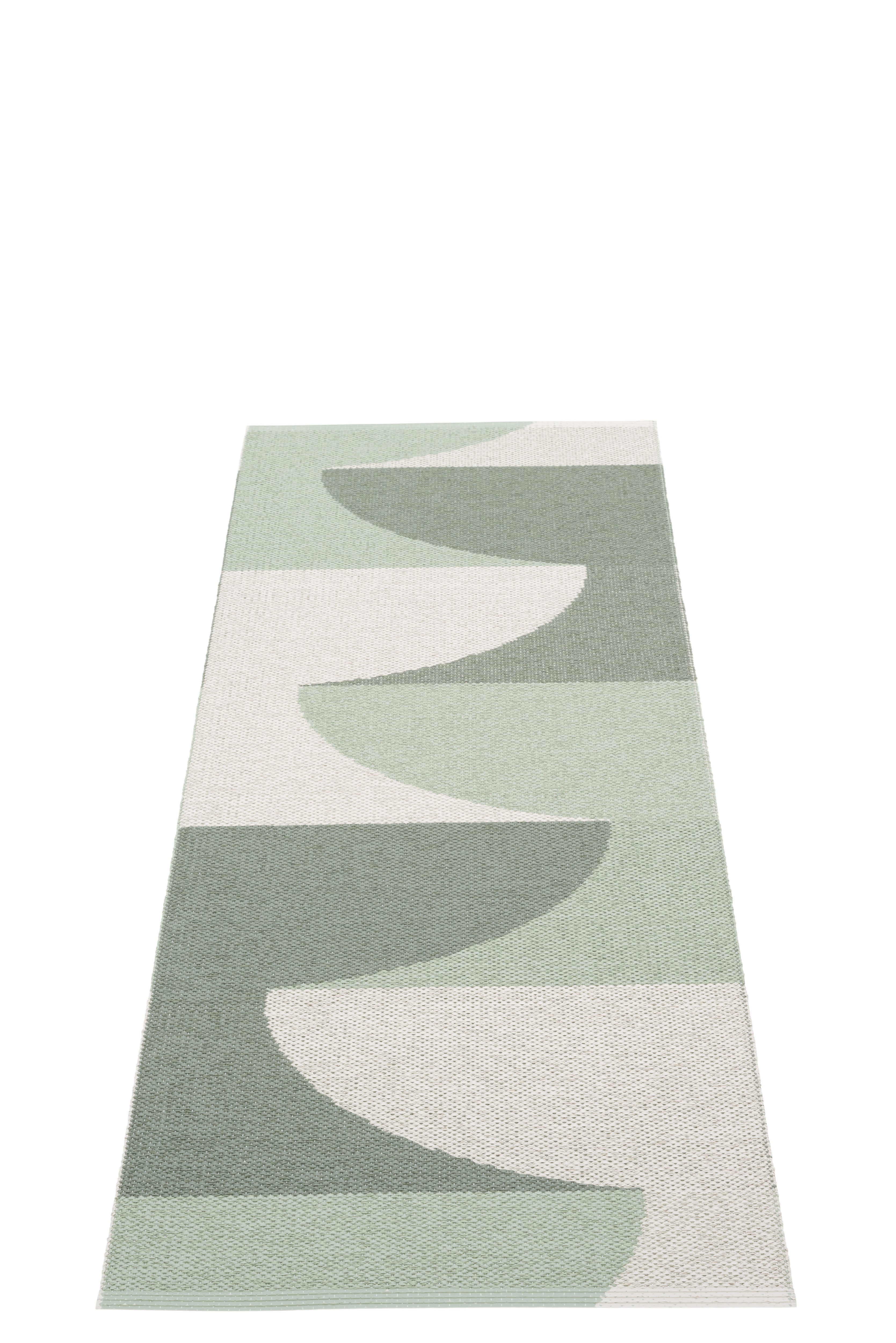 Teppich Hill Army/Misty Mint/Fossil Grey 70 x 180cm