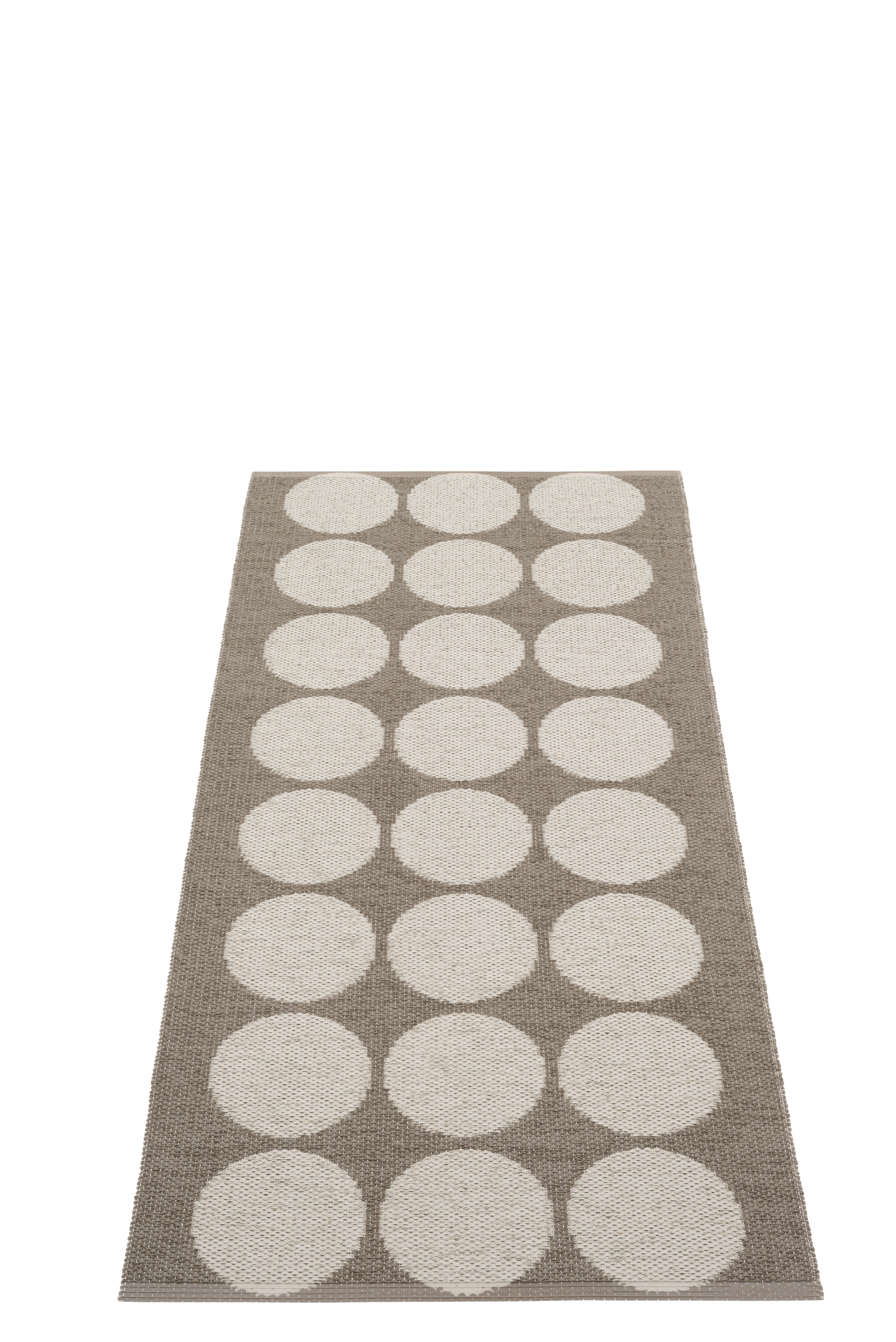 Teppich Hugo 70x160cm walnut/linen zweiseitig