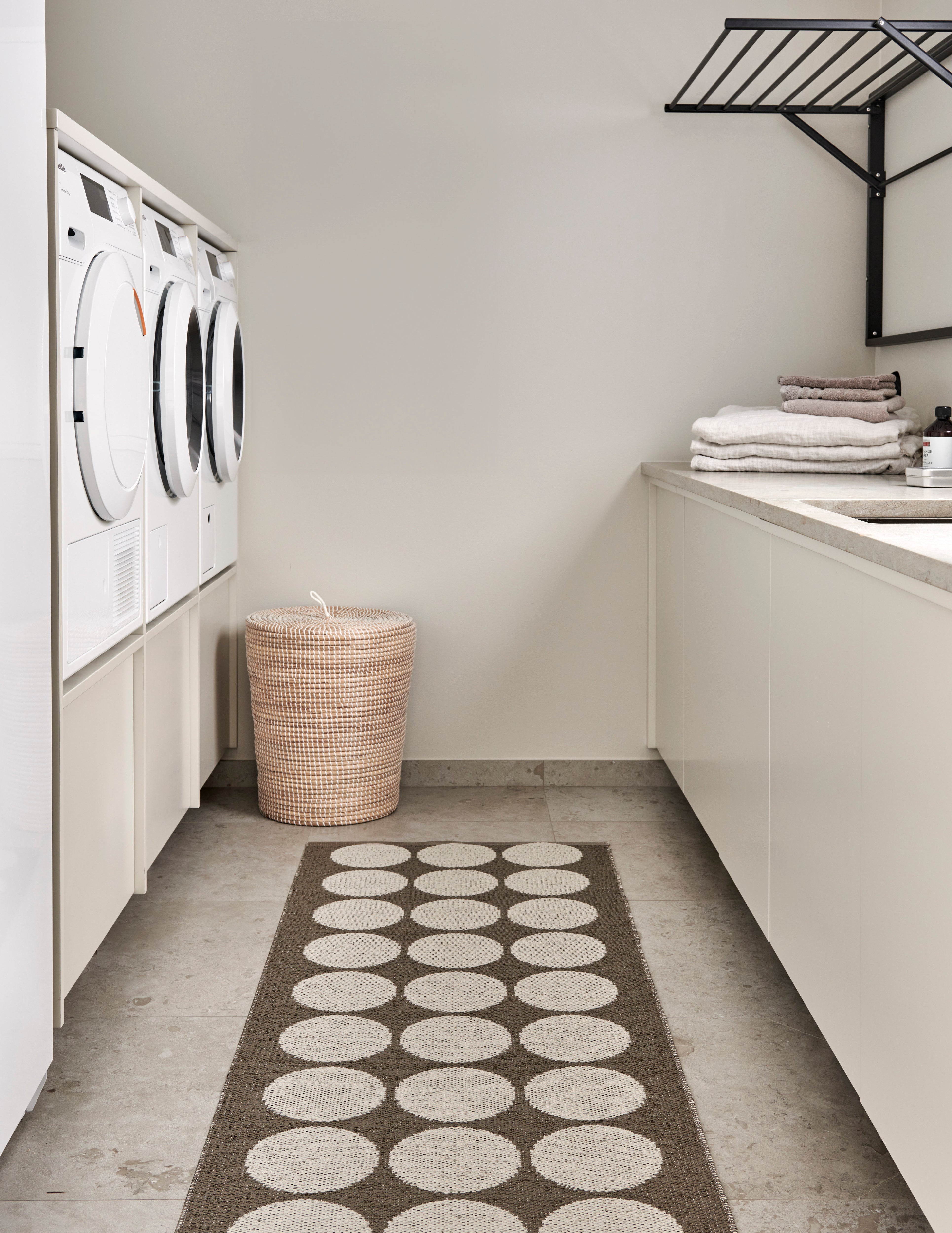 Teppich Hugo 70x160cm walnut/linen zweiseitig