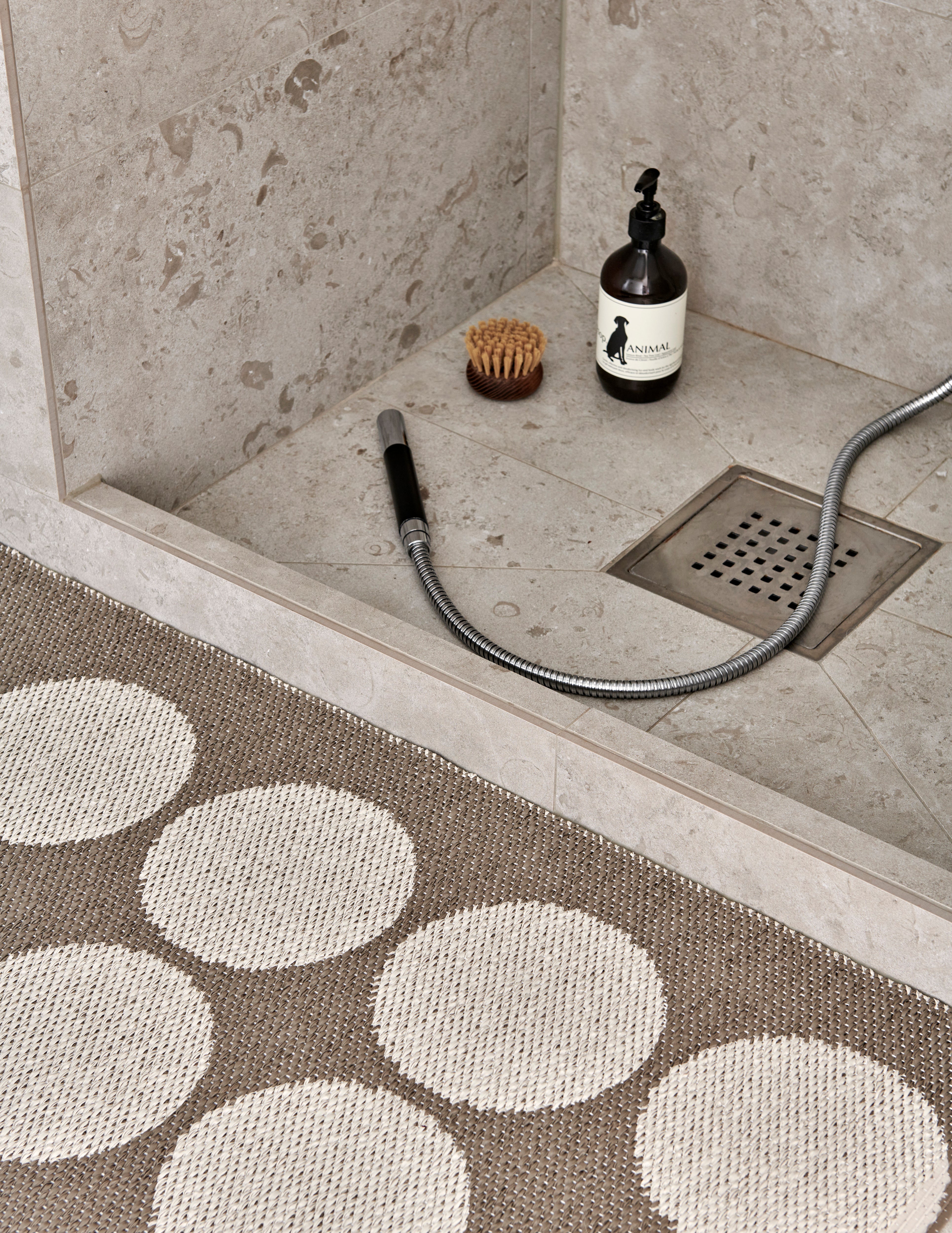 Teppich Hugo 70x160cm walnut/linen zweiseitig