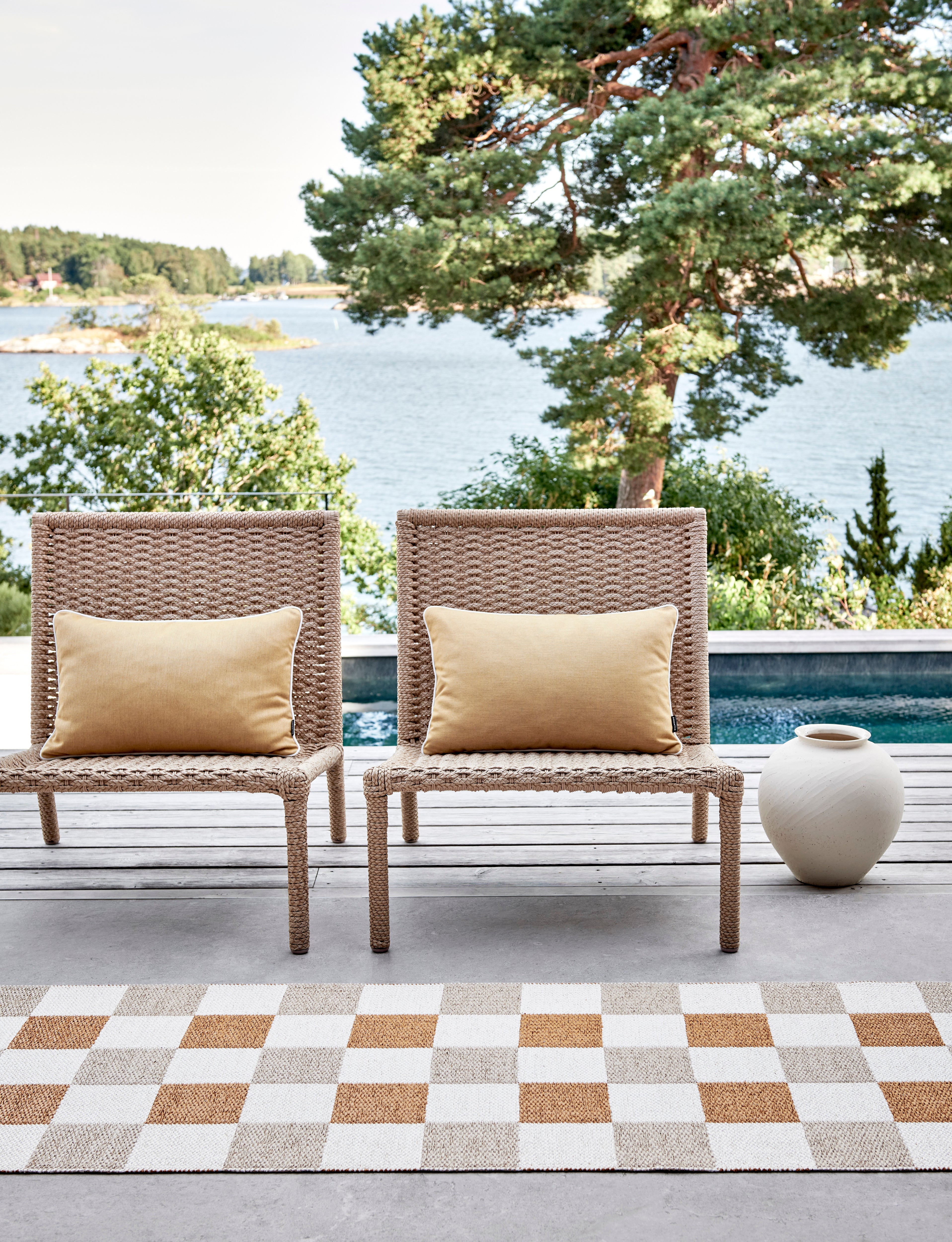 Teppich Pix 70x160cm beige/vanilla/ochre