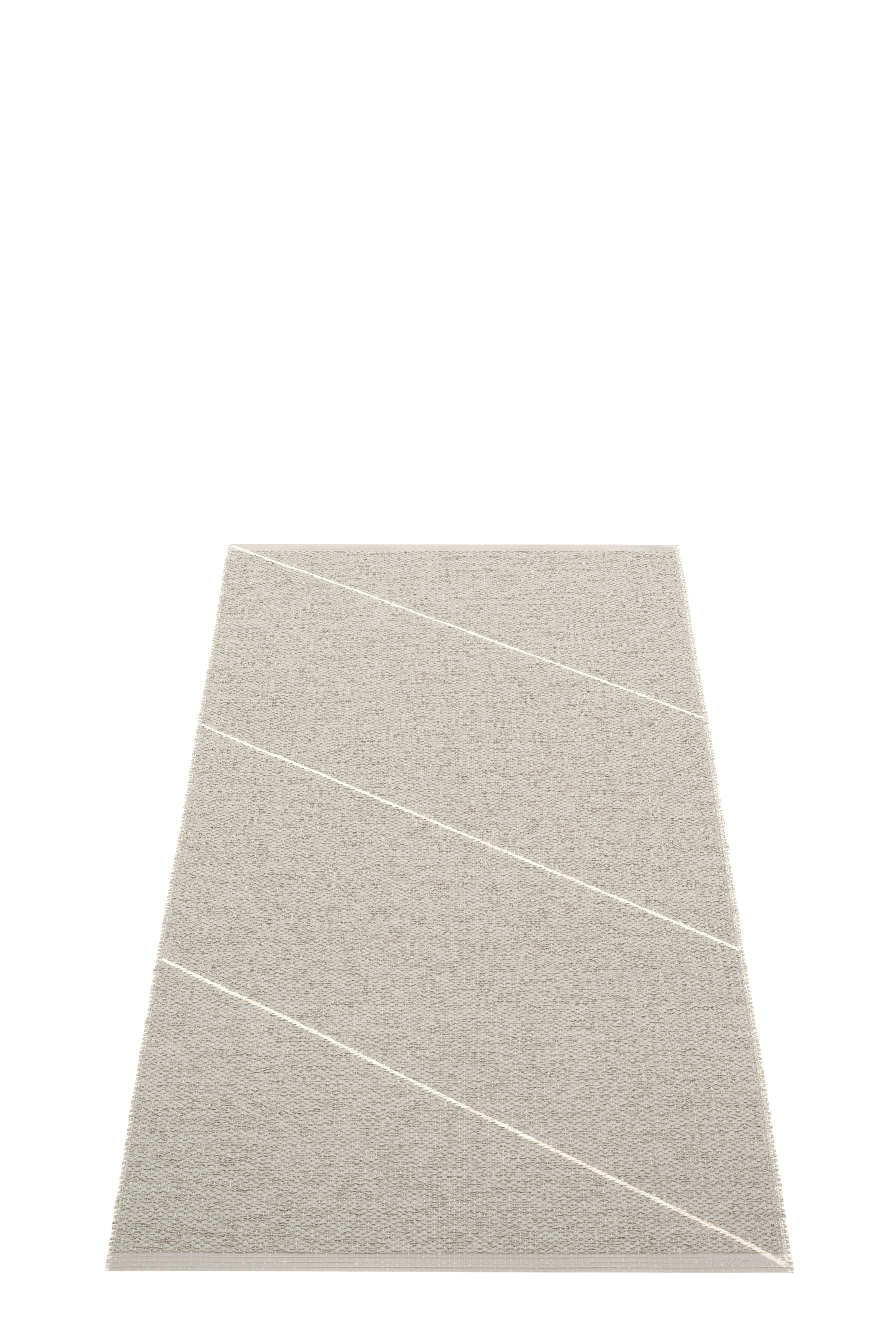 Teppich Randy 70x135cm warm grey/vanilla zweiseitig