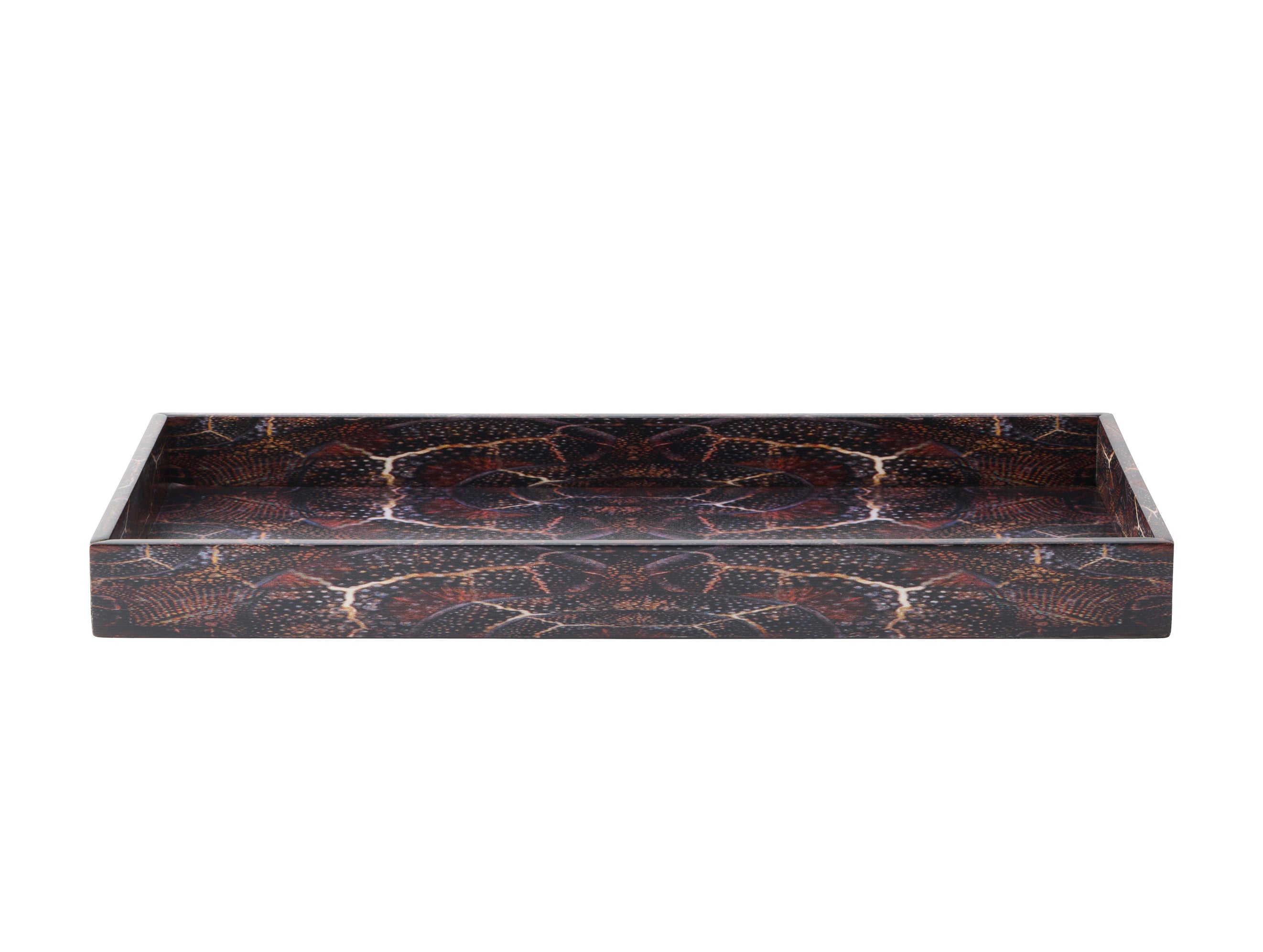 Print Lack-Tablett snake groß