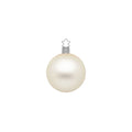Weihnachtskugel, champagner matt klein