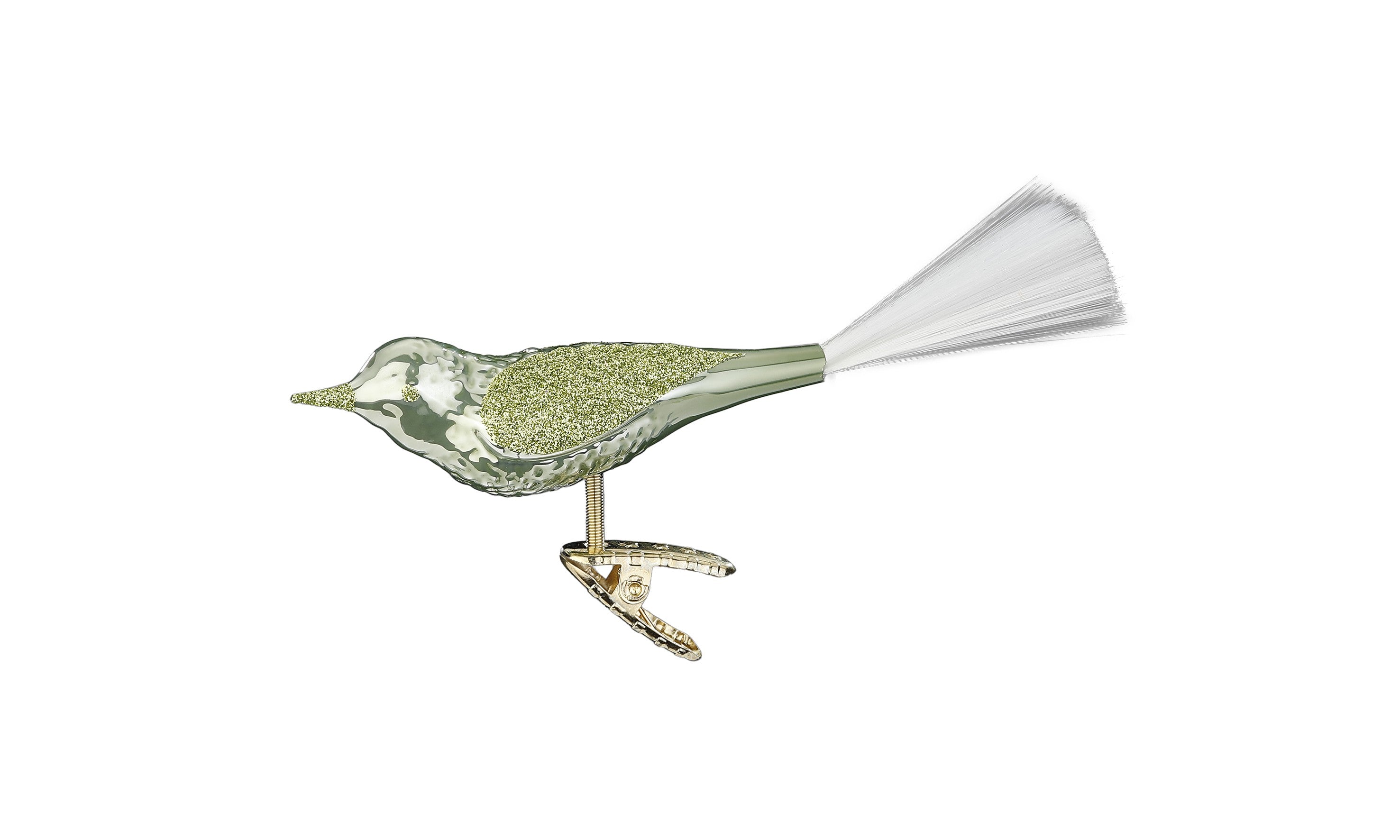 Baumschmuck "Vogel, salbei opal"