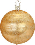 Weihnachtsbaumkugel "Raureif", mittel