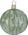 Weihnachtsbaumkugel "Farbsymphonie" salbei opal, groß